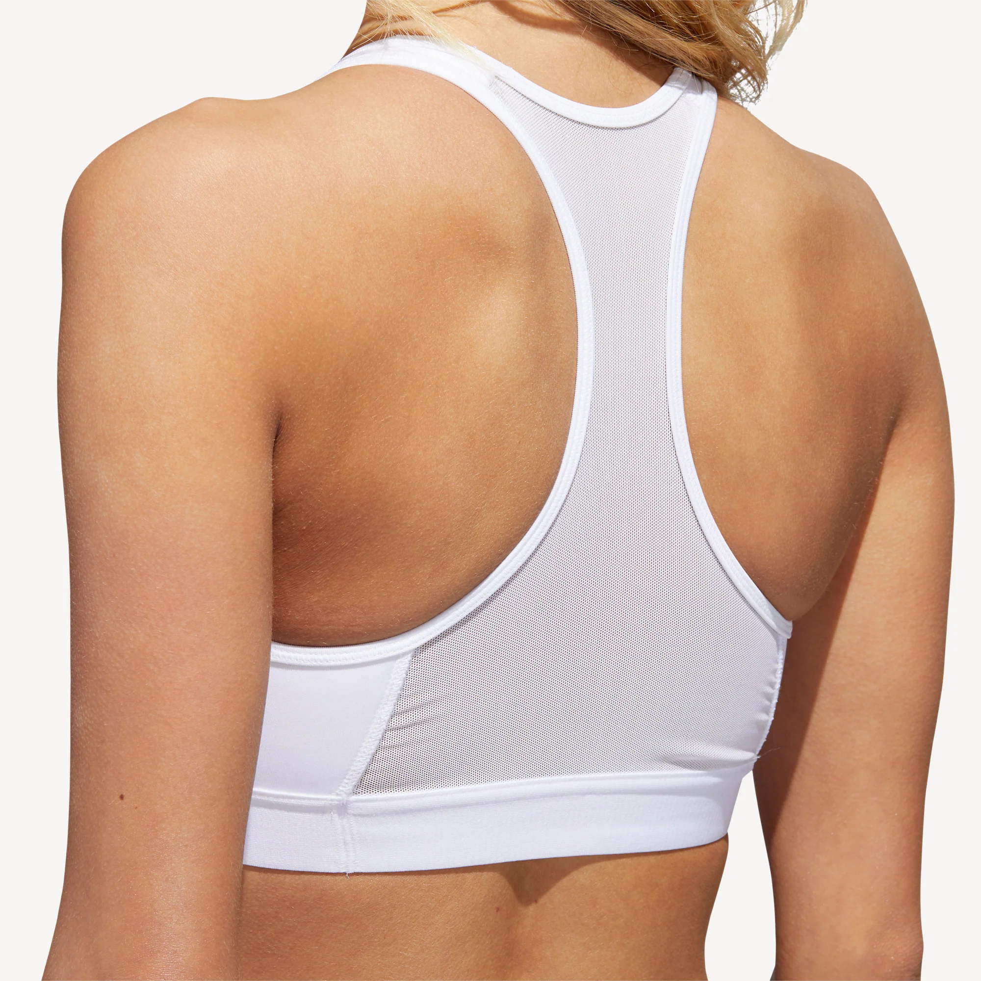 adidas Alphaskin Women's Medium Support Sports Bra - Image 5