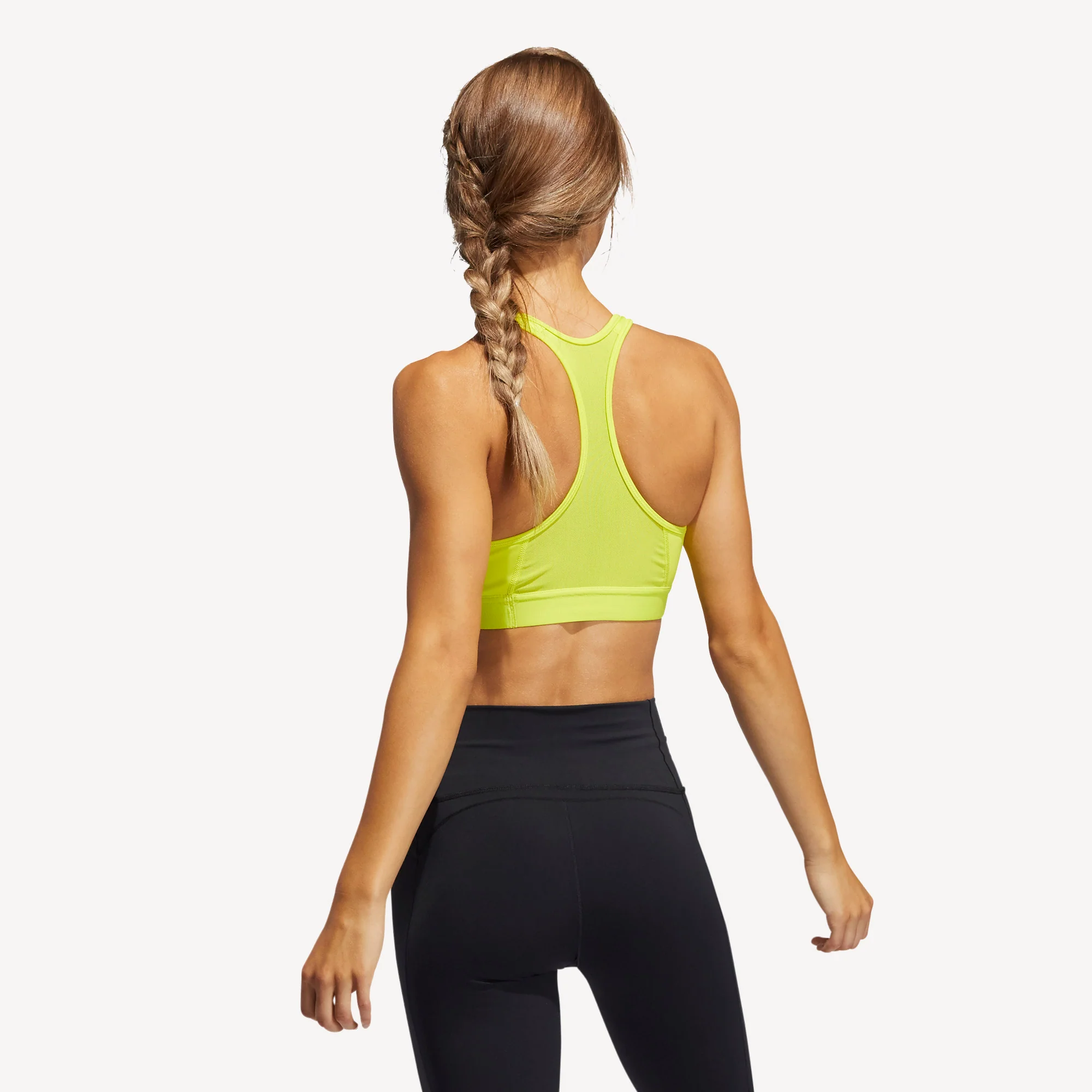 adidas Alphaskin Women's Medium Support Sports Bra - Image 2