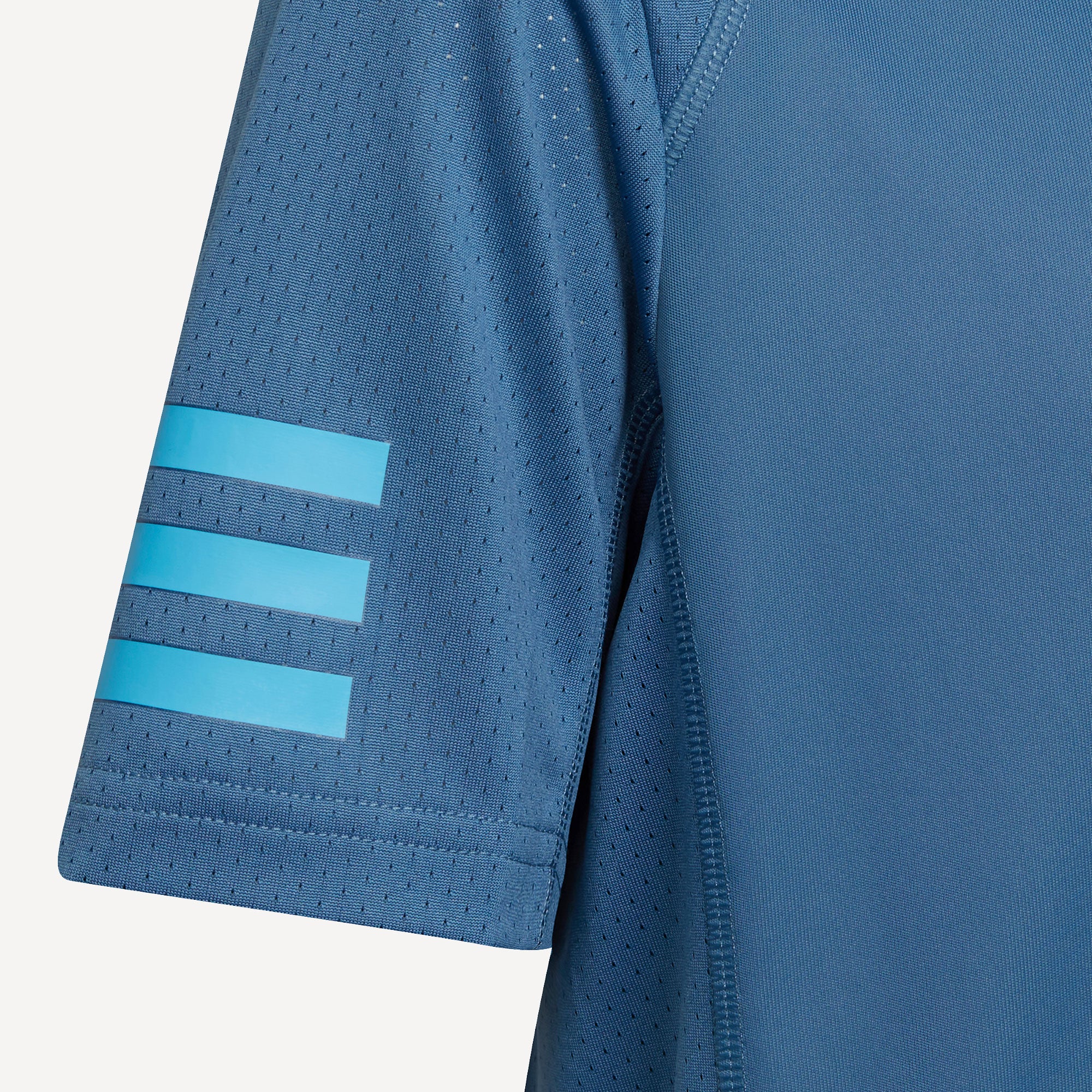 adidas Club Boys' 3 Stripes Tennis Shirt - Image 2