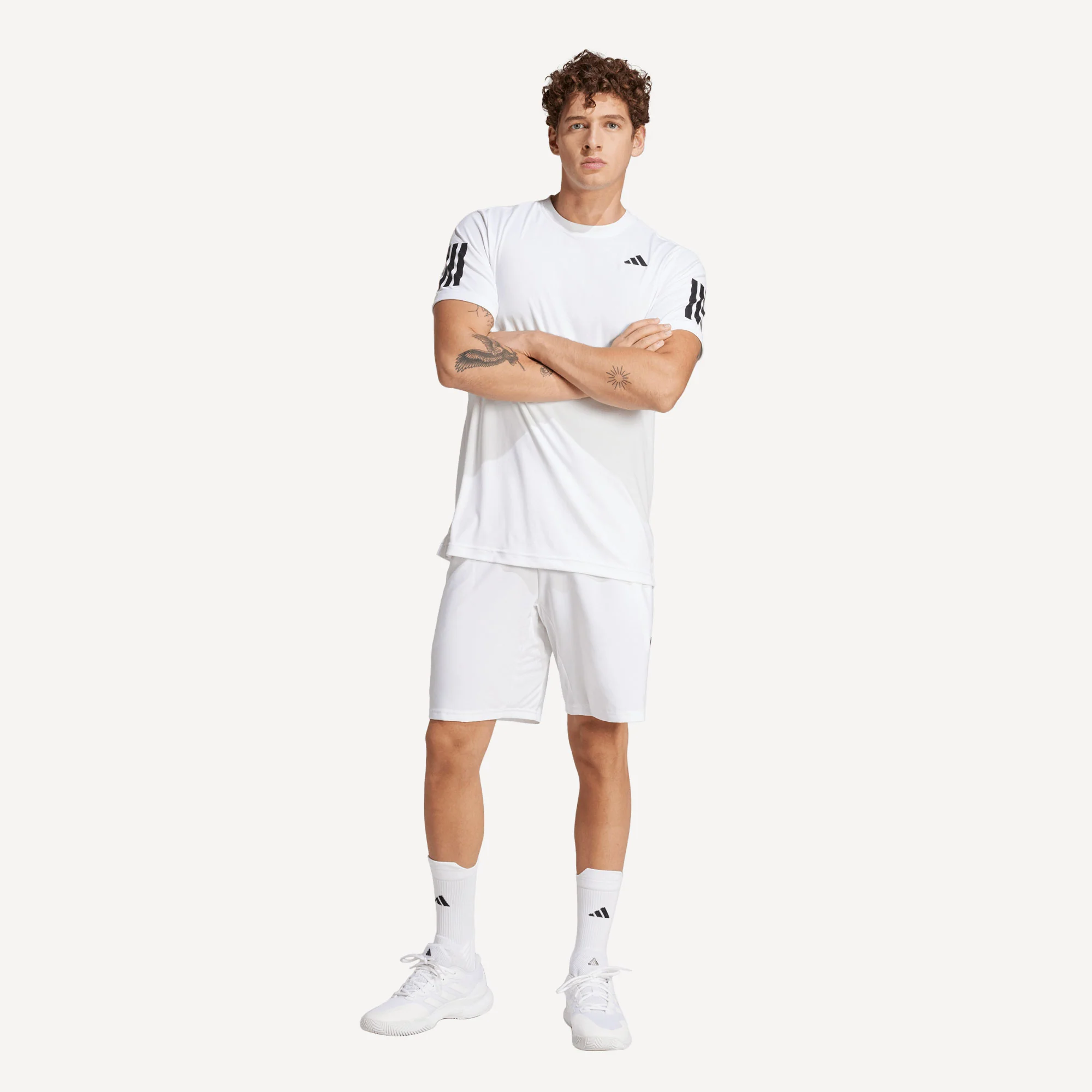 adidas Club Men's 3-Stripes 7-Inch Tennis Shorts - Image 4
