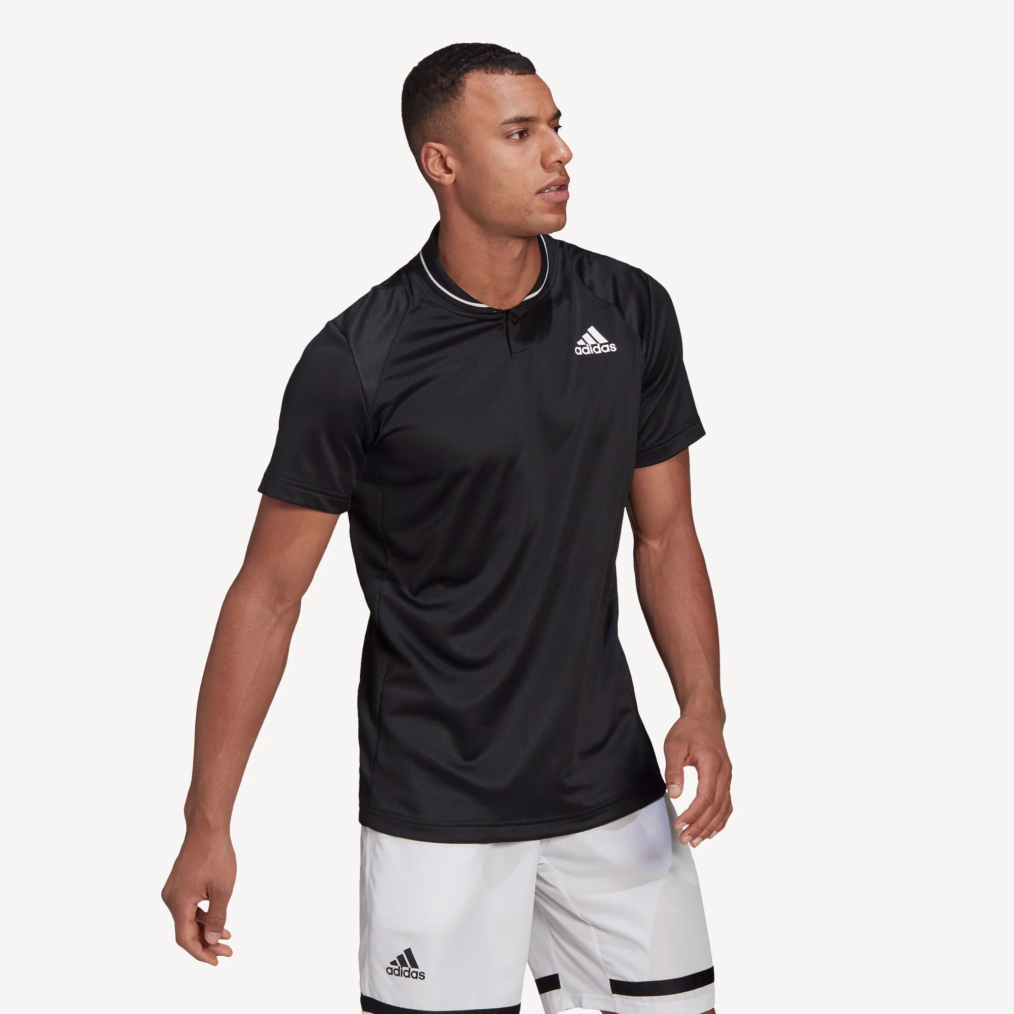 adidas Club Men's Rib Tennis Polo - Image 3