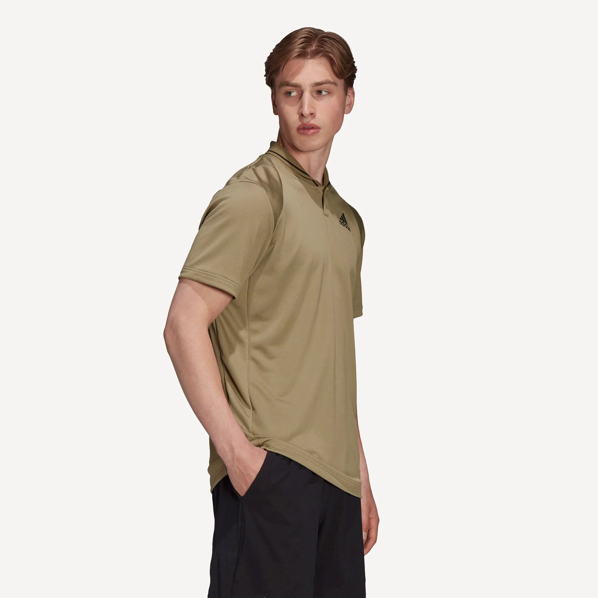 adidas Club Men's Rib Tennis Polo - Image 3