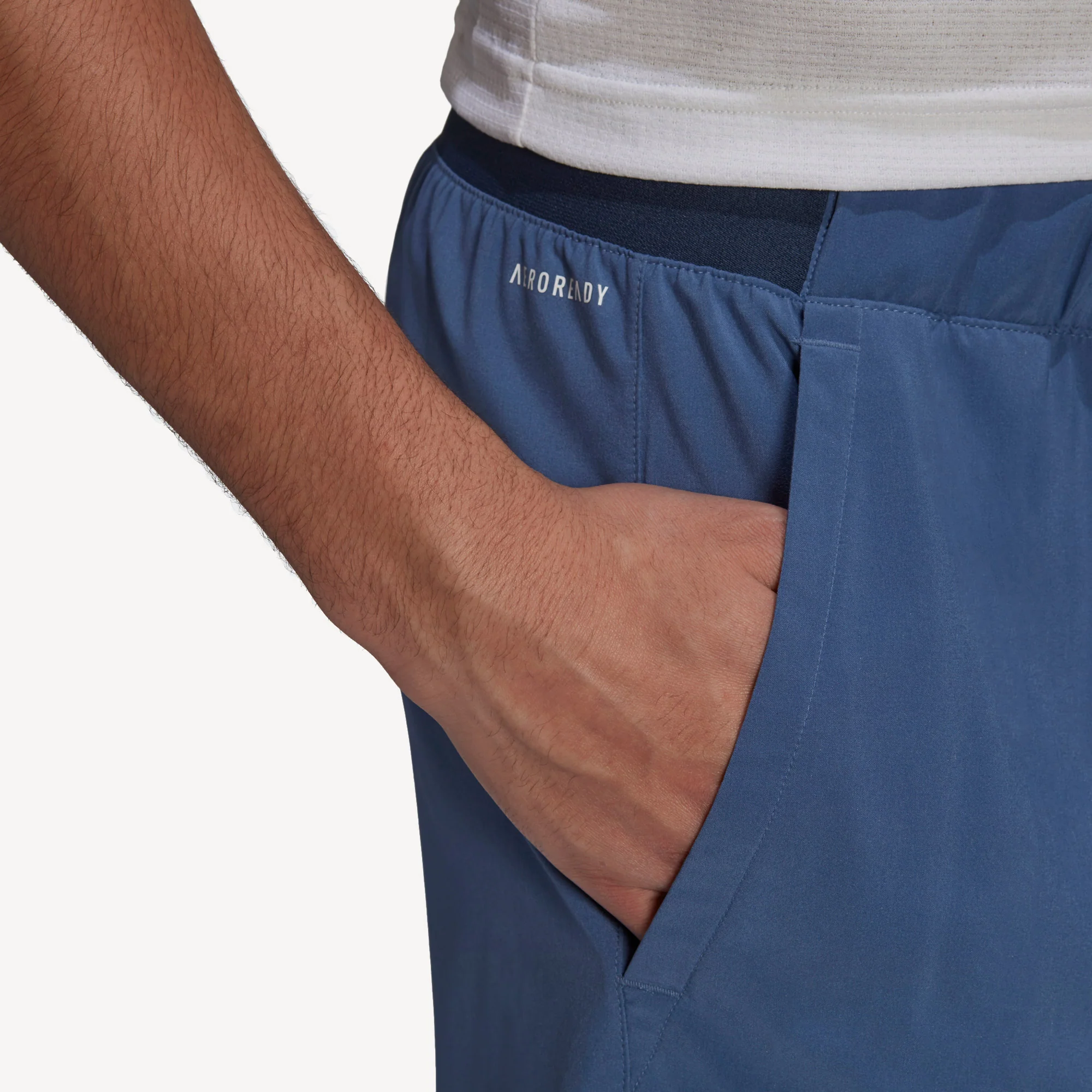 adidas Club Men's Stretch Woven 7-Inch Tennis Shorts - Image 5