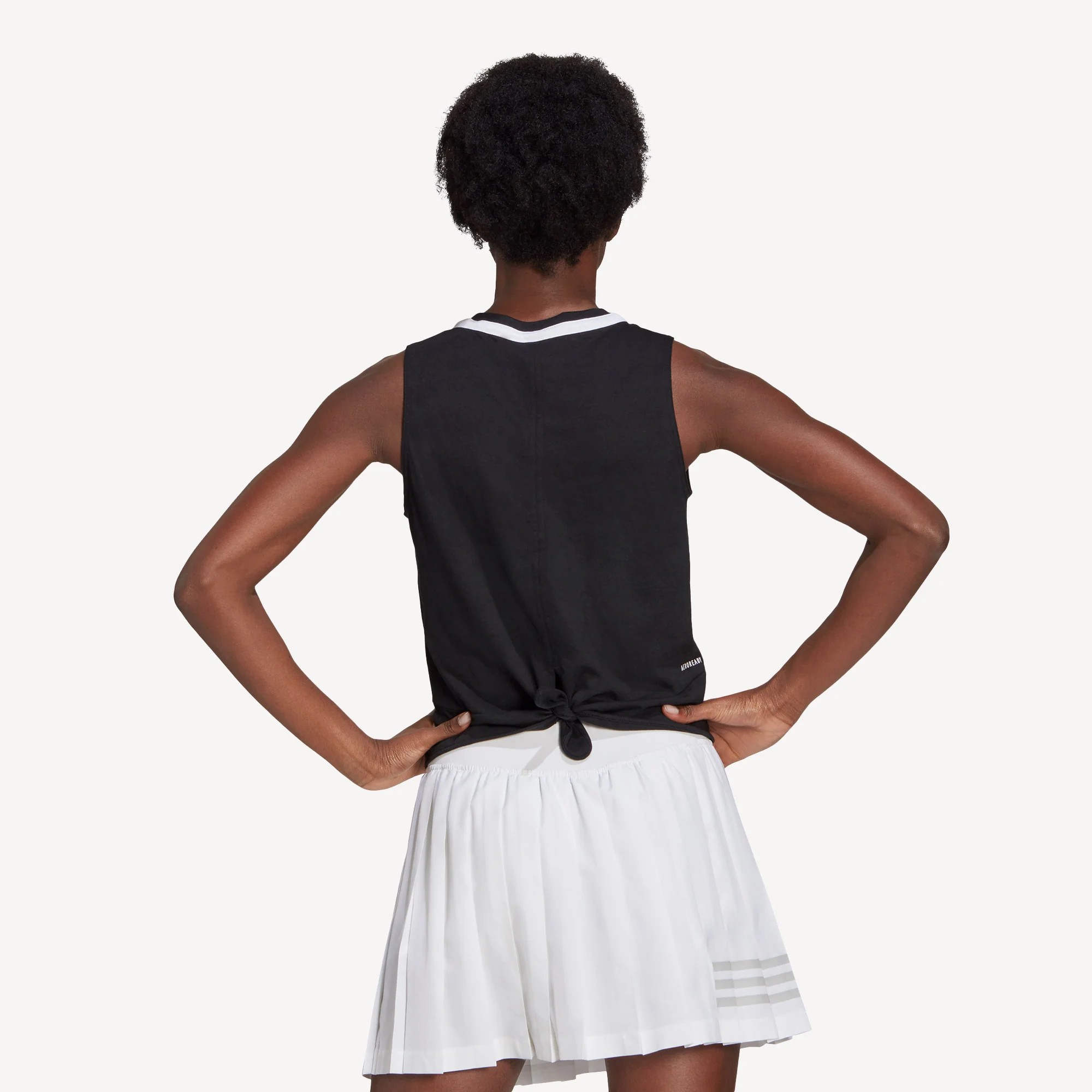 adidas Club Women's Knotted Tennis Tank - Image 2