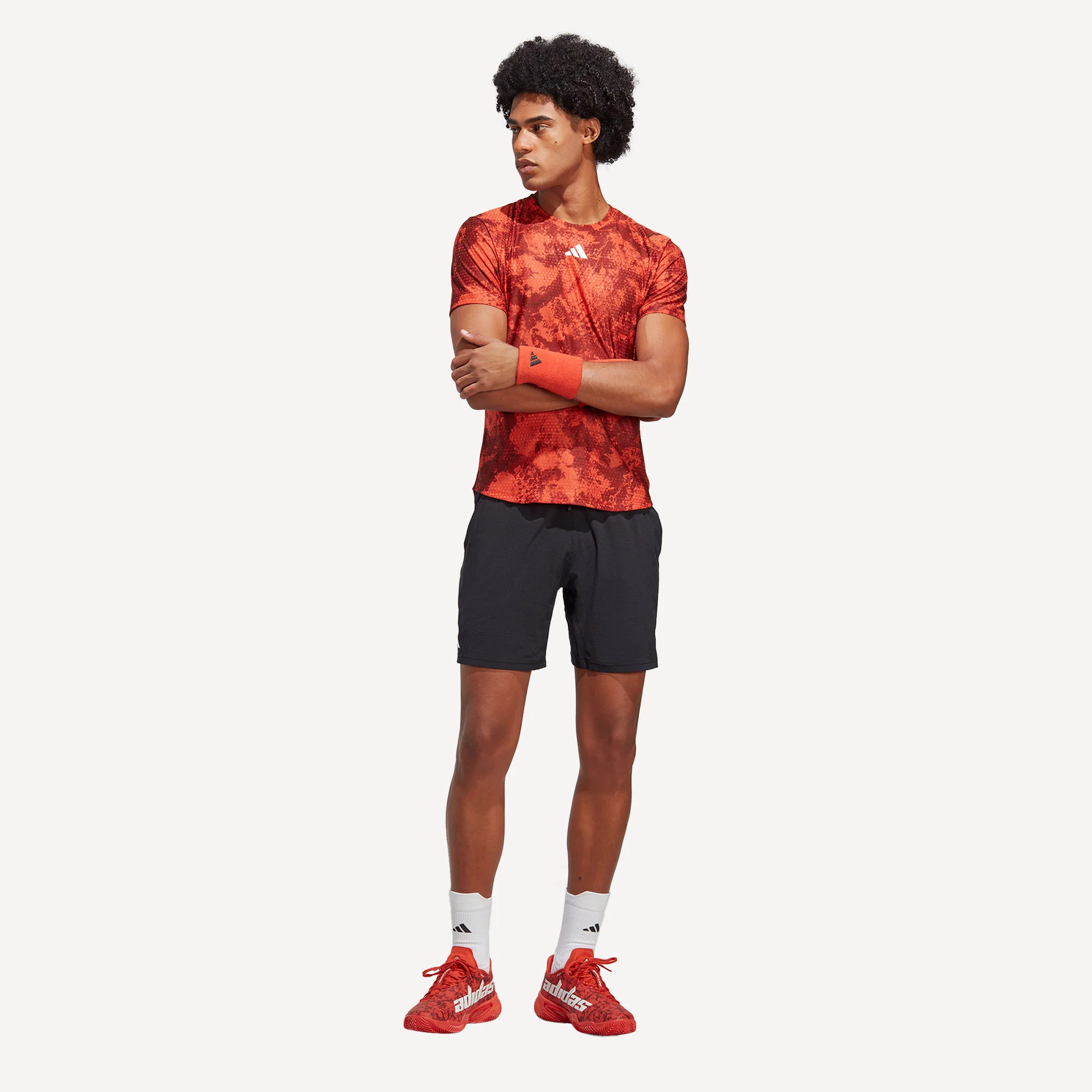 adidas Ergo Men's 9-Inch Tennis Shorts - Image 5