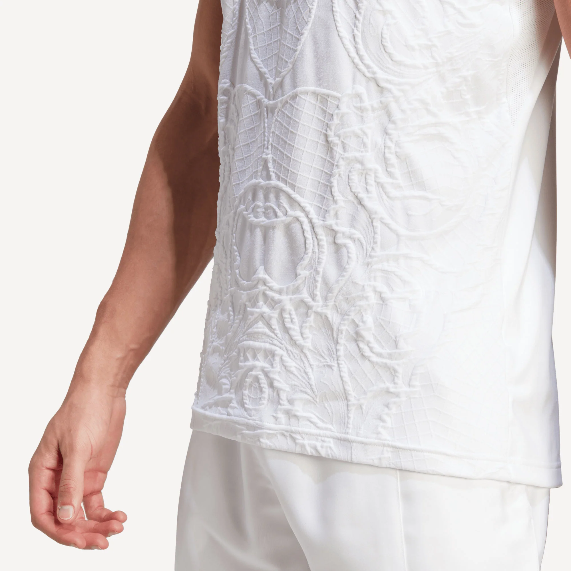 adidas Freelift London Pro Men's Tennis Polo - Image 8