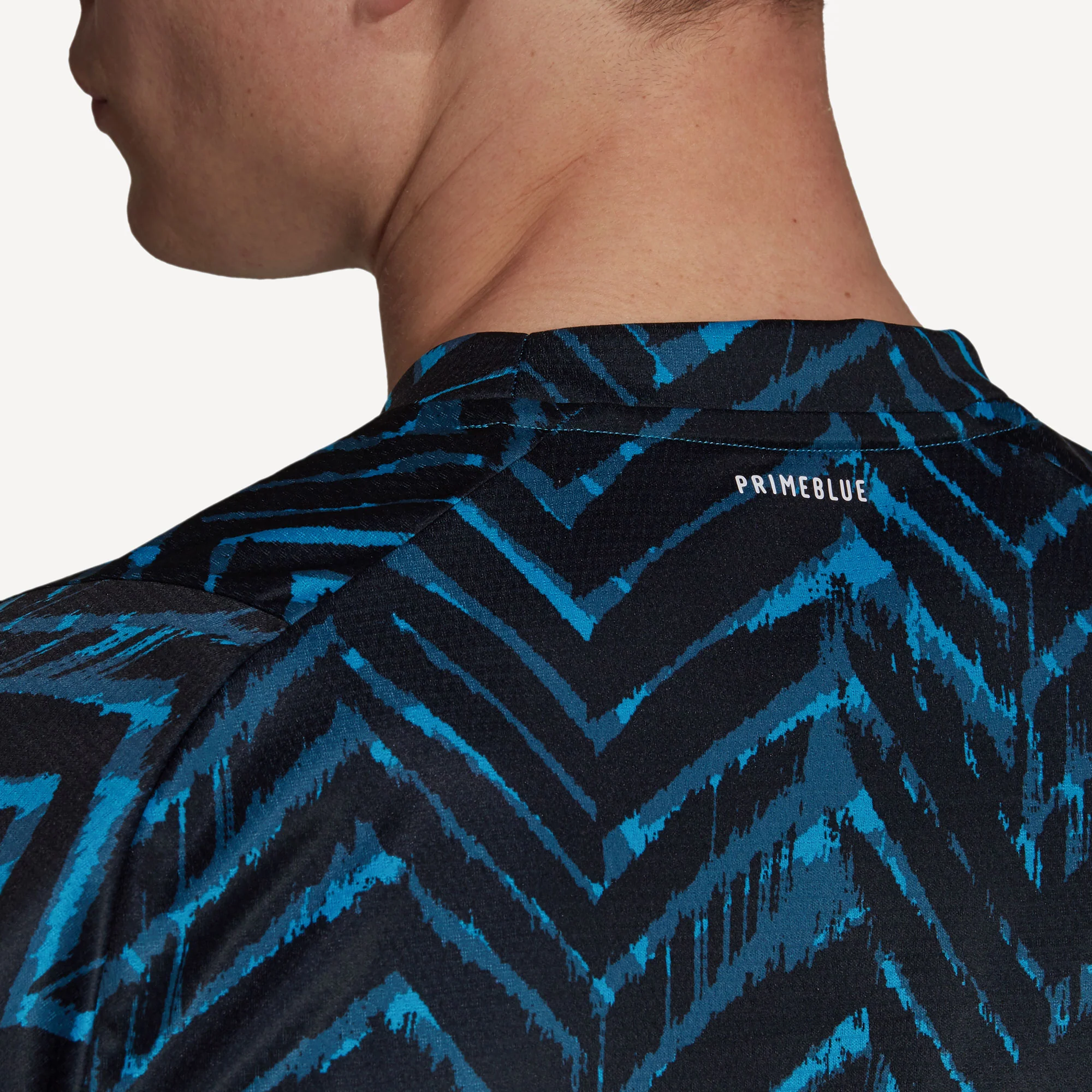 adidas Freelift Primeblue Men's Printed Tennis Shirt - Image 5