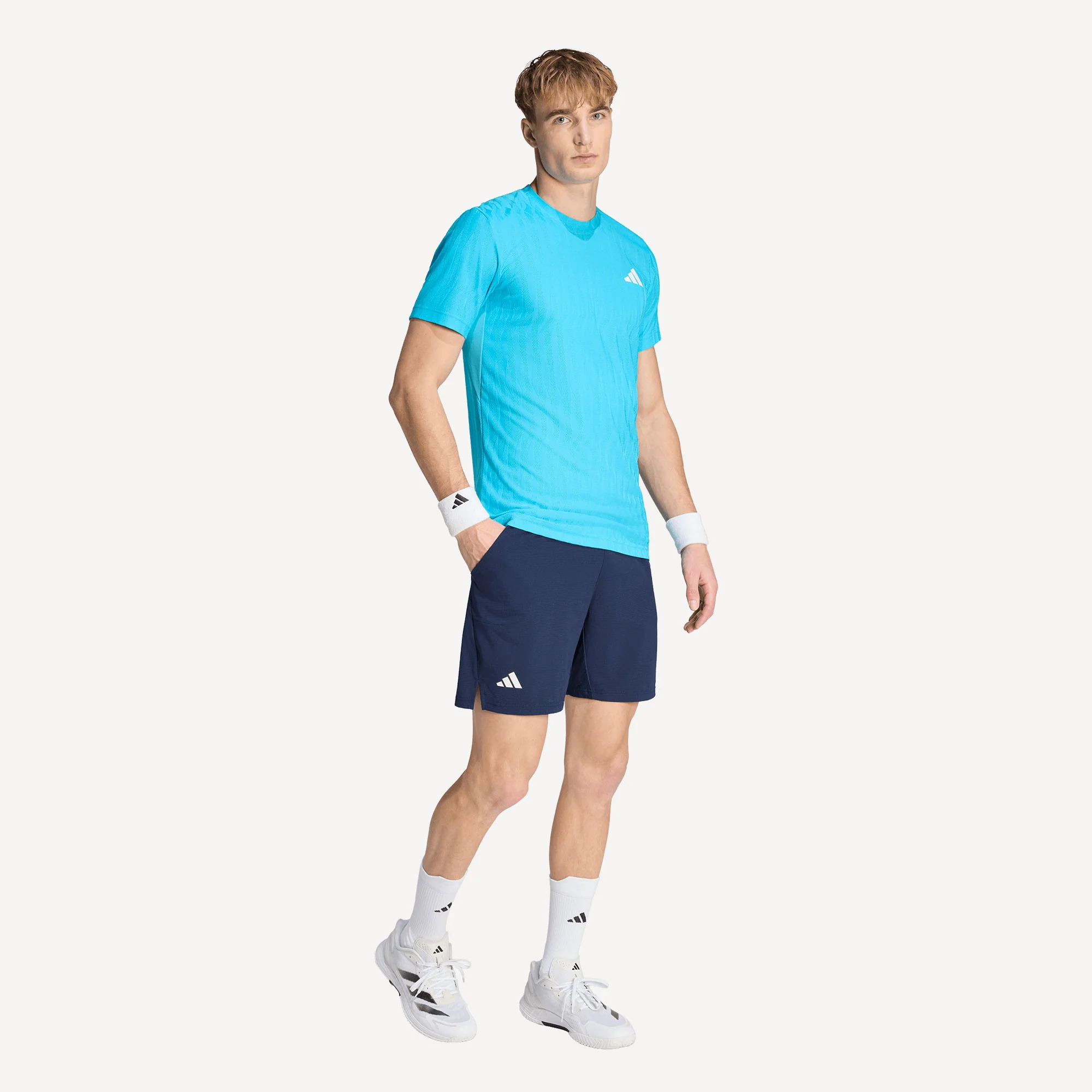 adidas Gameset Men's Ergo 7-Inch Tennis Shorts - Image 3