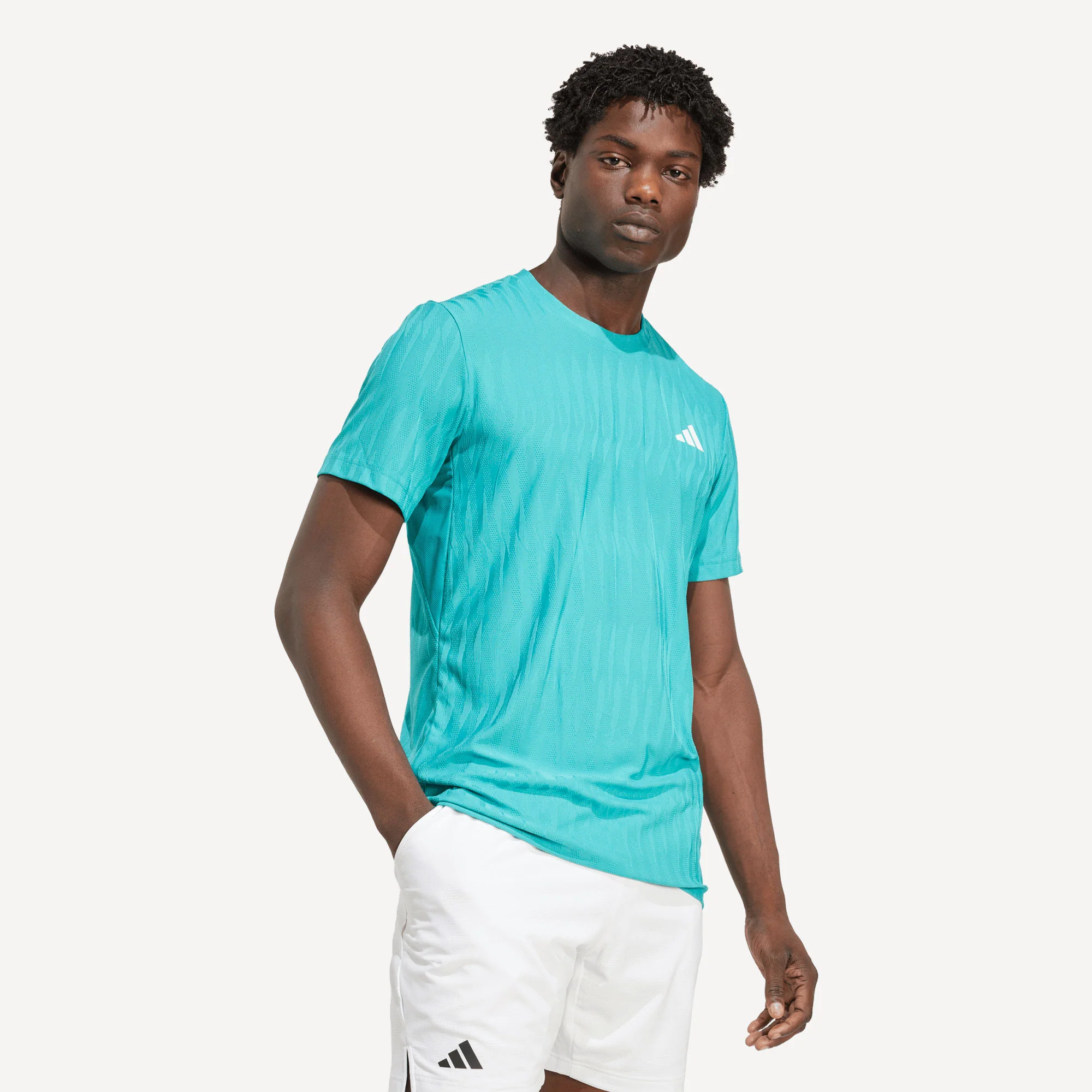 adidas Gameset Men's Freelift Tennis Shirt - Image 3