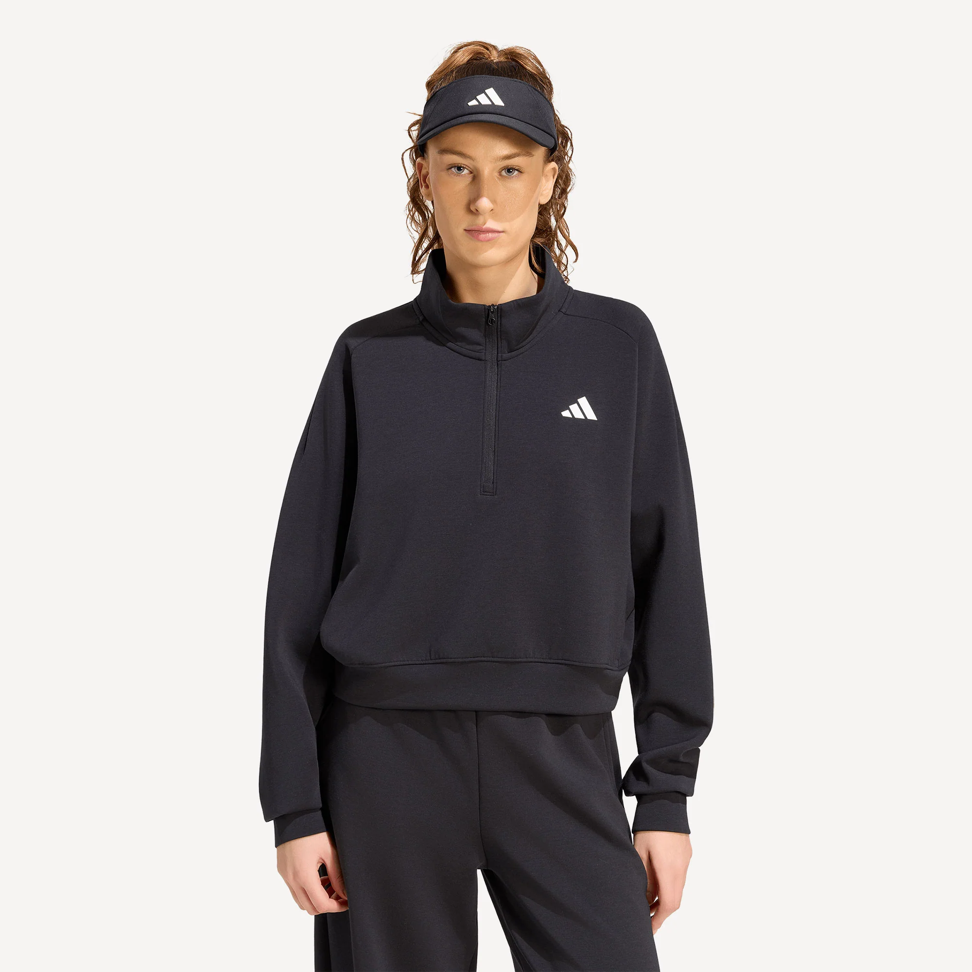 adidas Gameset Women's Half-Zip Tennis Jacket