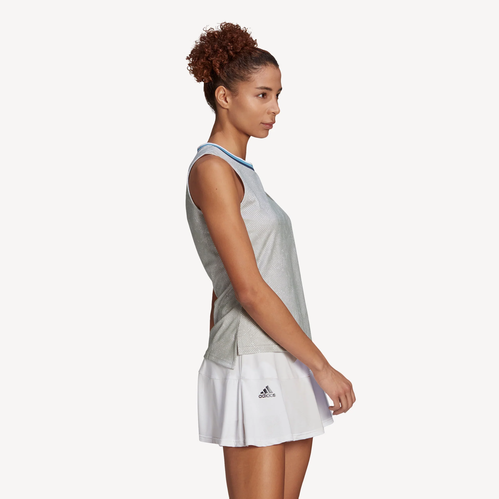 adidas Match Primeblue Women's Printed Tennis Tank - Image 3