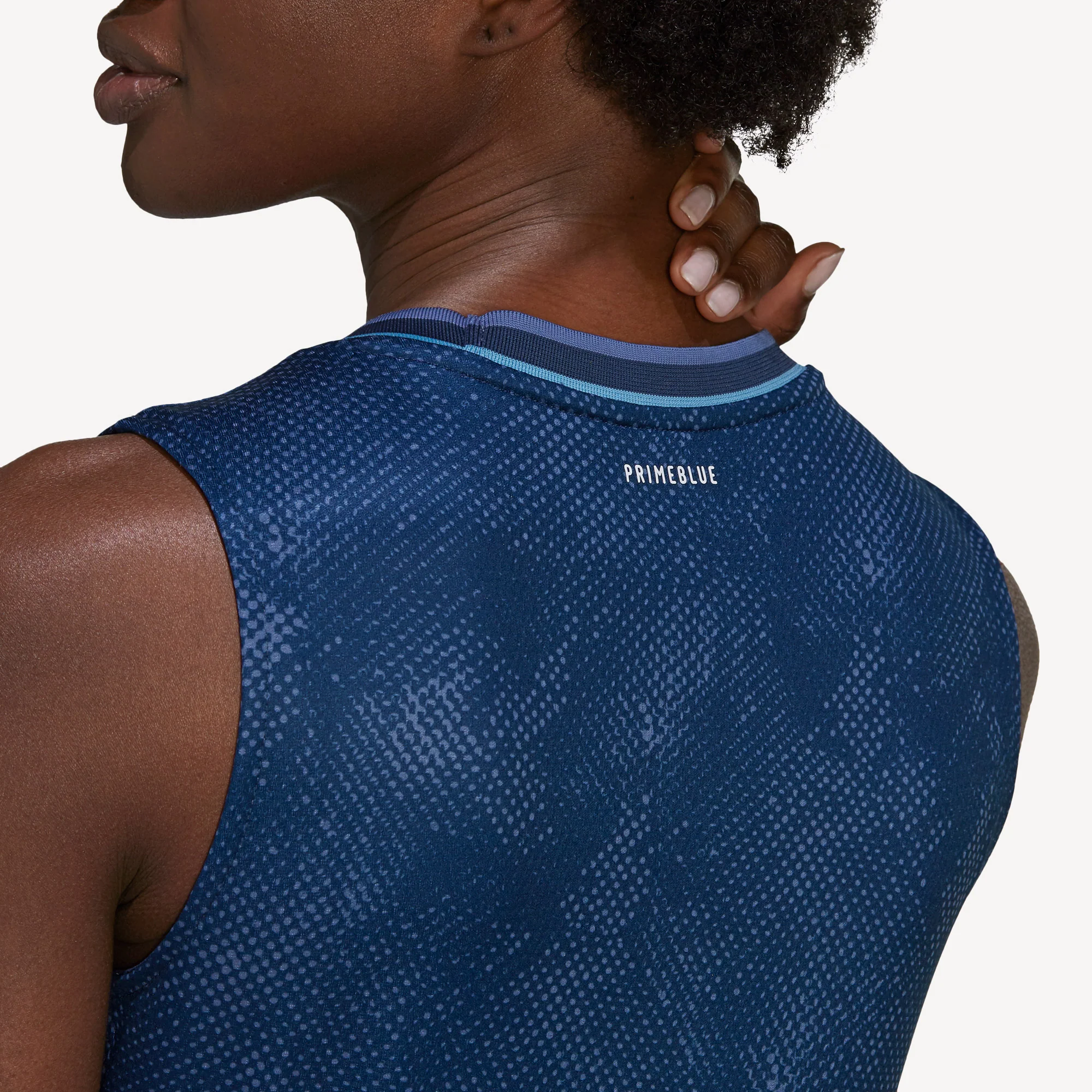 adidas Match Primeblue Women's Printed Tennis Tank - Image 4
