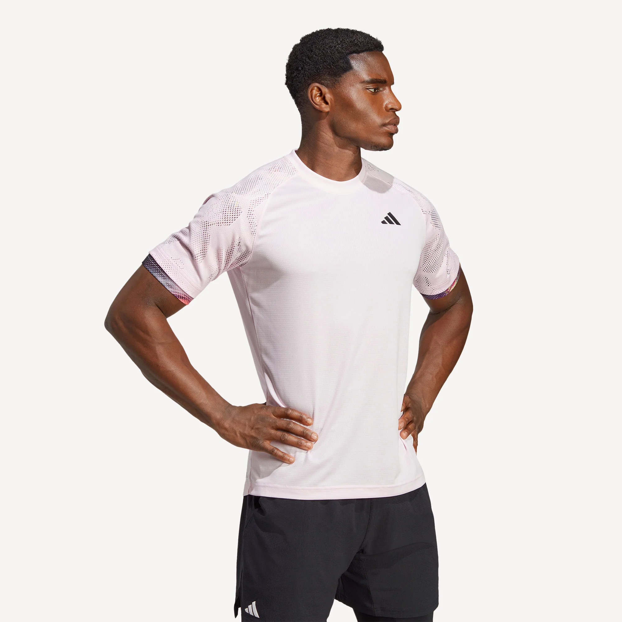 adidas Melbourne Ergo Heat Ready Men's Tennis Shirt - Image 3