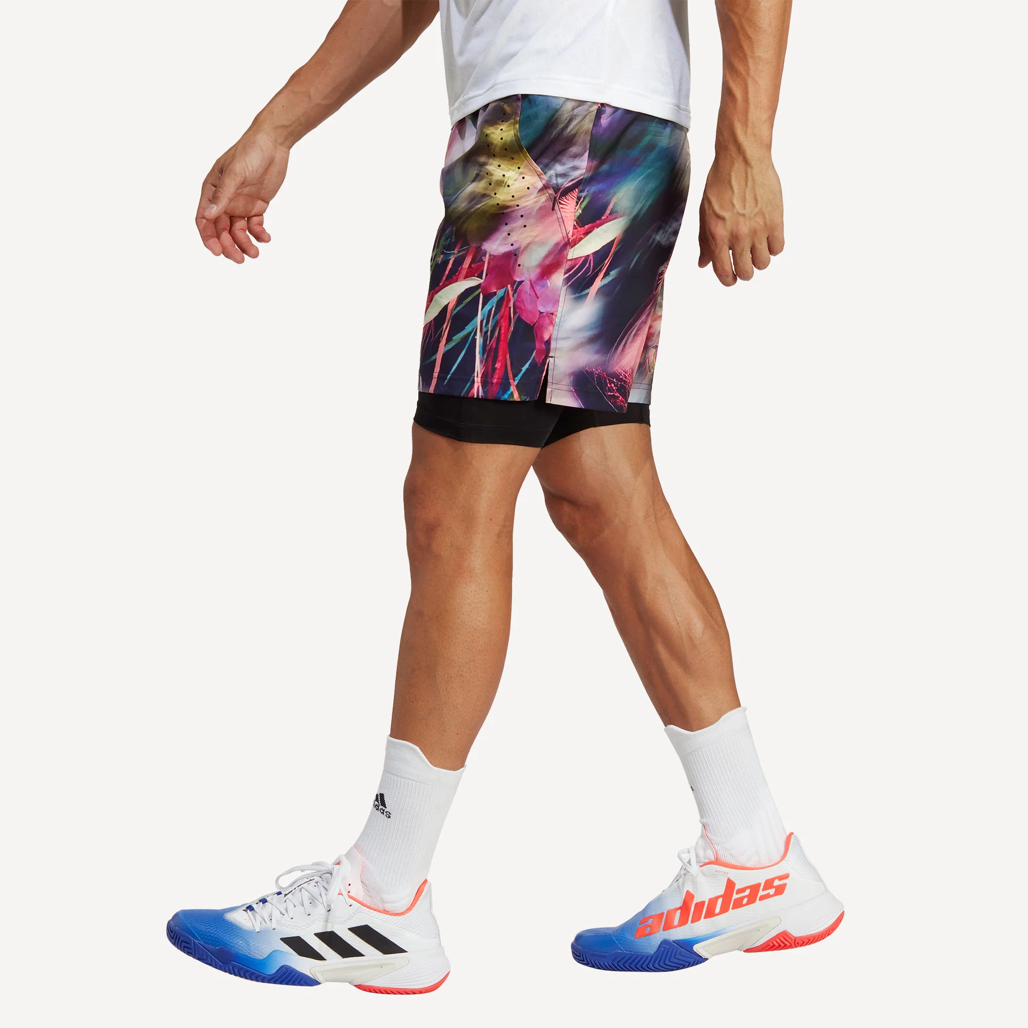 adidas Melbourne Ergo Men's Graphic Tennis Shorts - Image 3