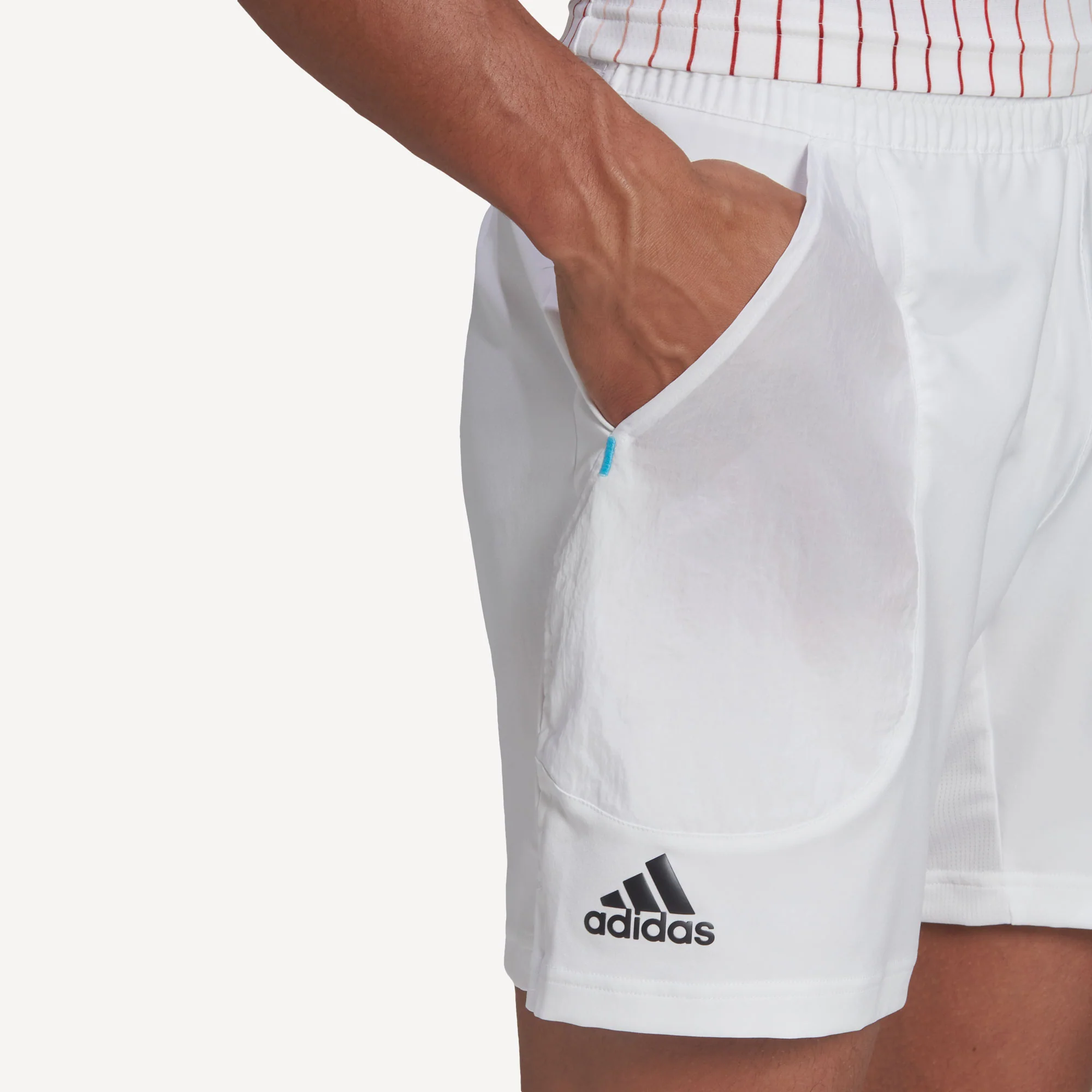 adidas Melbourne Men's 7-Inch Tennis Shorts - Image 4
