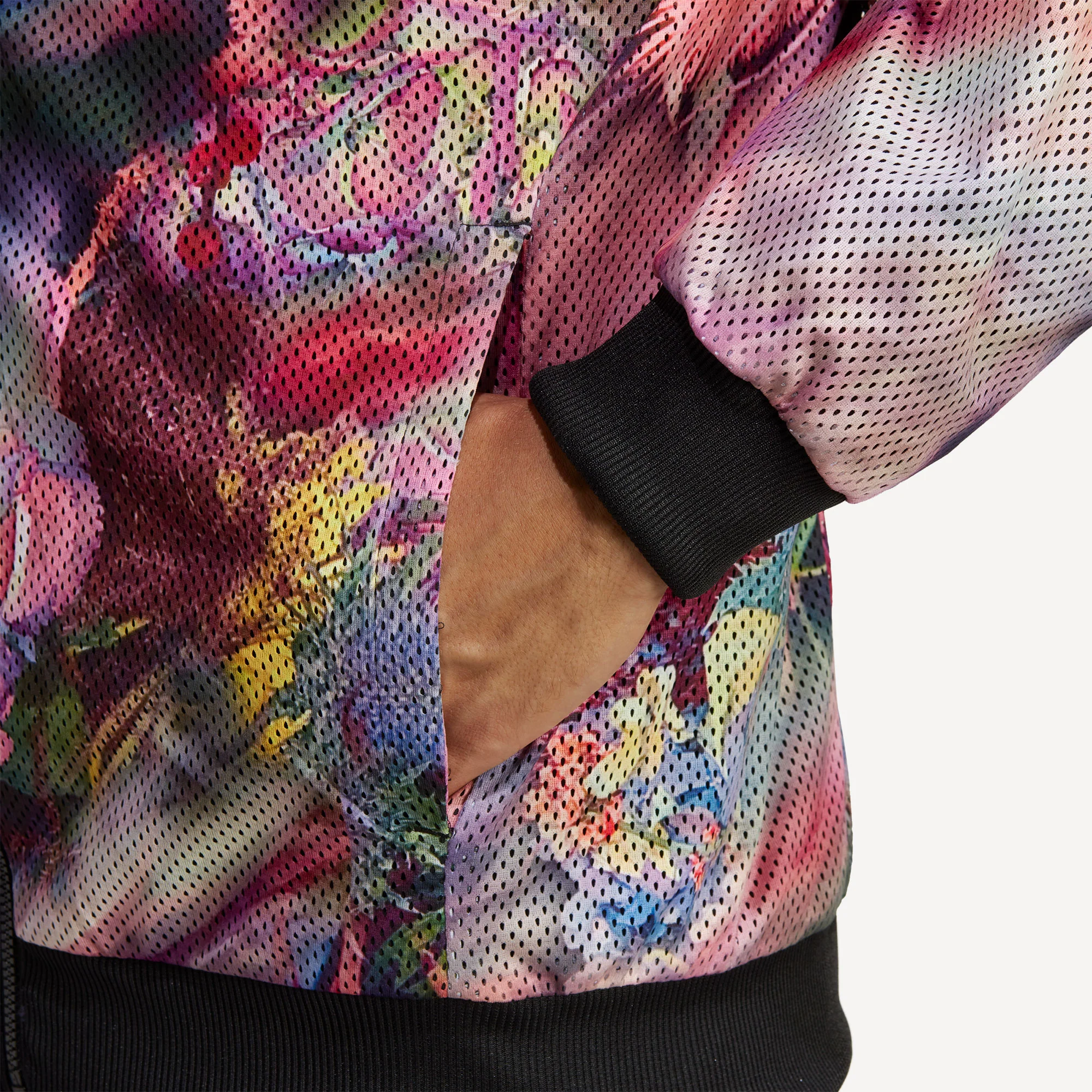 adidas Melbourne Men's Reversible Stretch Woven Tennis Jacket - Image 6