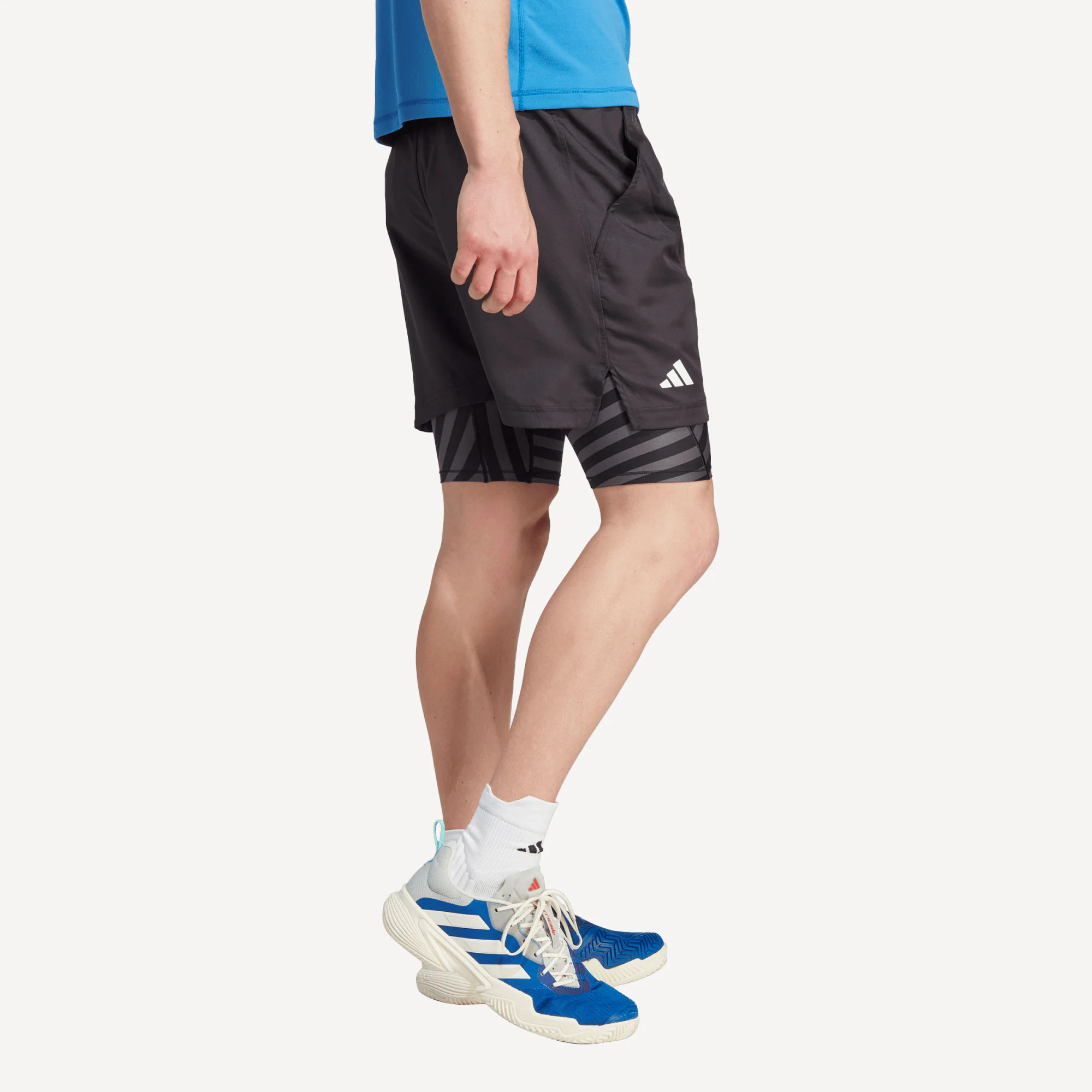 adidas New York Pro Men's 2IN1 Tennis Shorts - Image 3