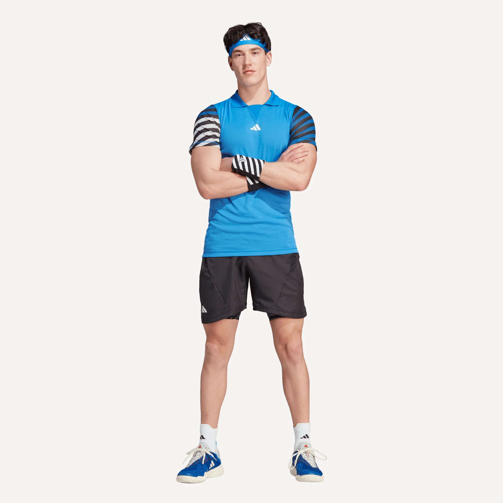 adidas New York Pro Men's 2IN1 Tennis Shorts - Image 4