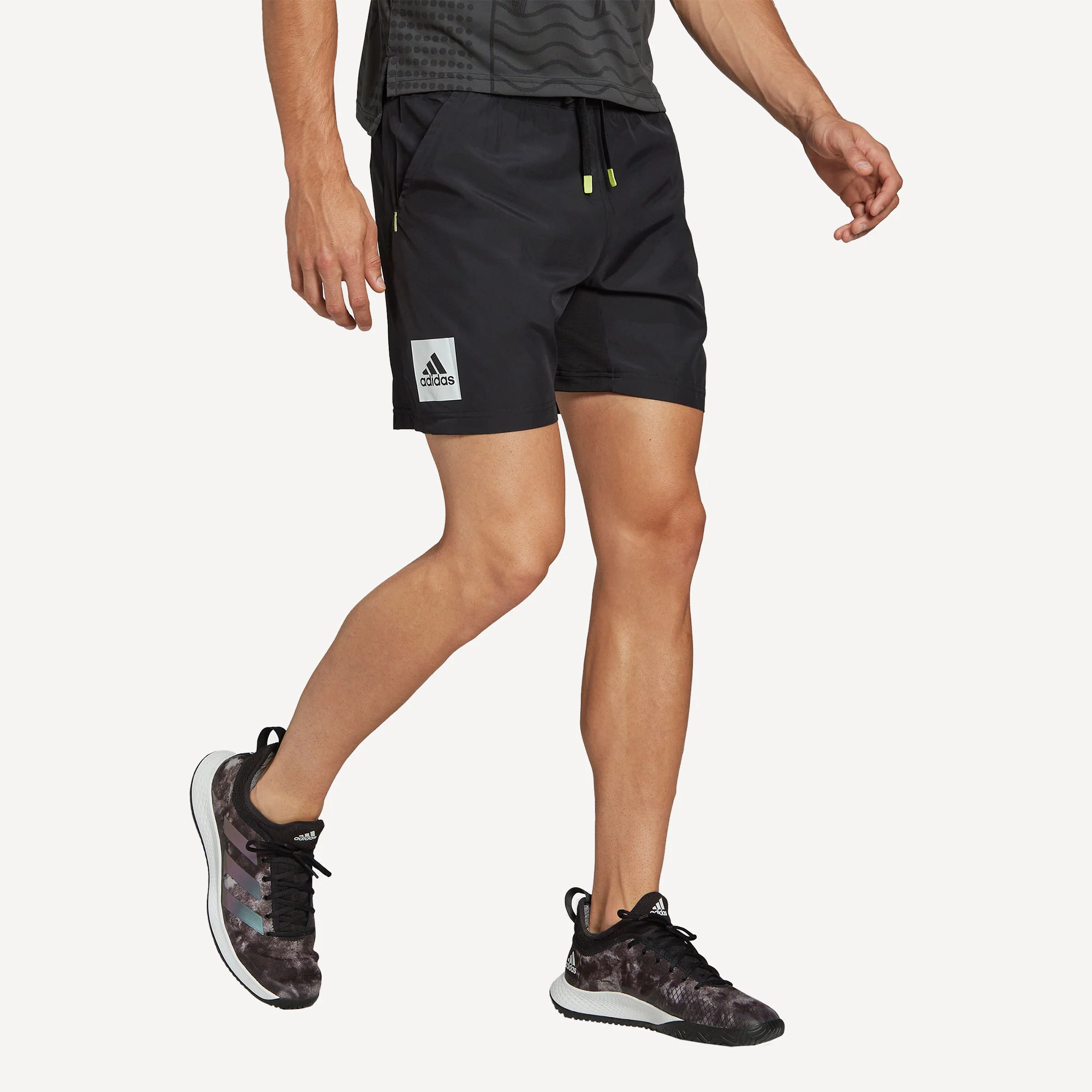 adidas Paris Men's 2IN1 7-Inch Tennis Shorts - Image 4