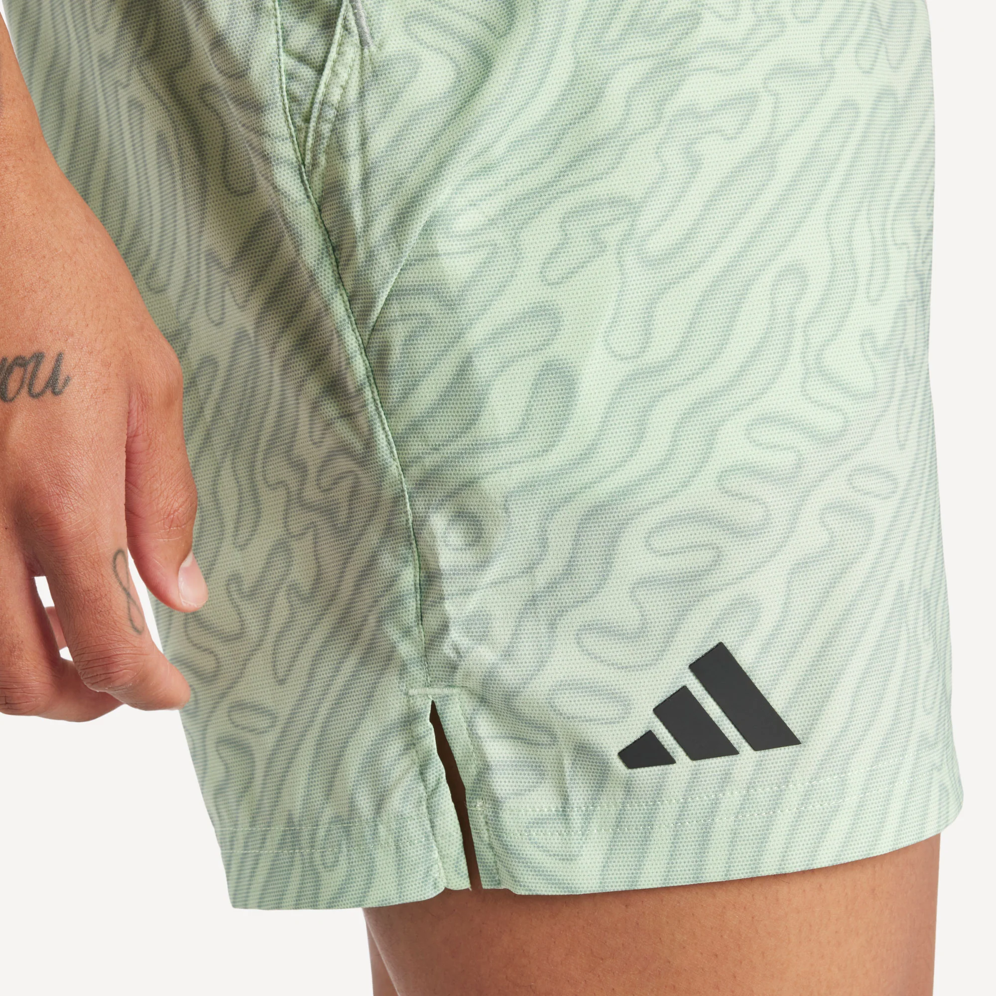 adidas Pro Melbourne Men's Printed 7-Inch Tennis Shorts - Image 5