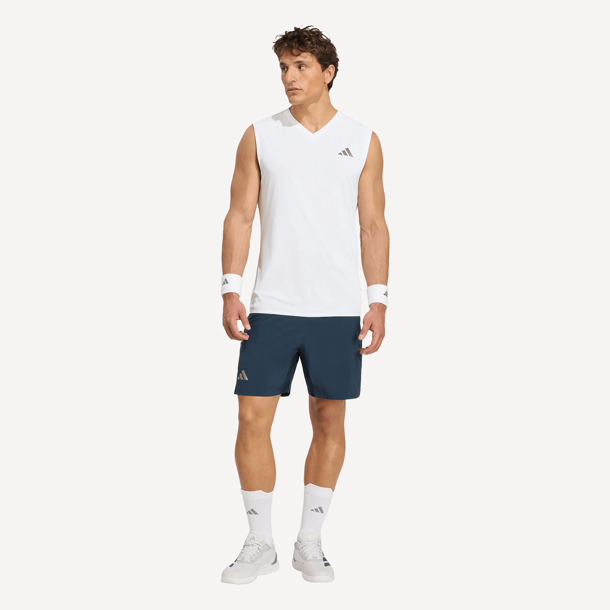 adidas Pro Men's 2IN1 7-Inch Tennis Shorts - Image 3