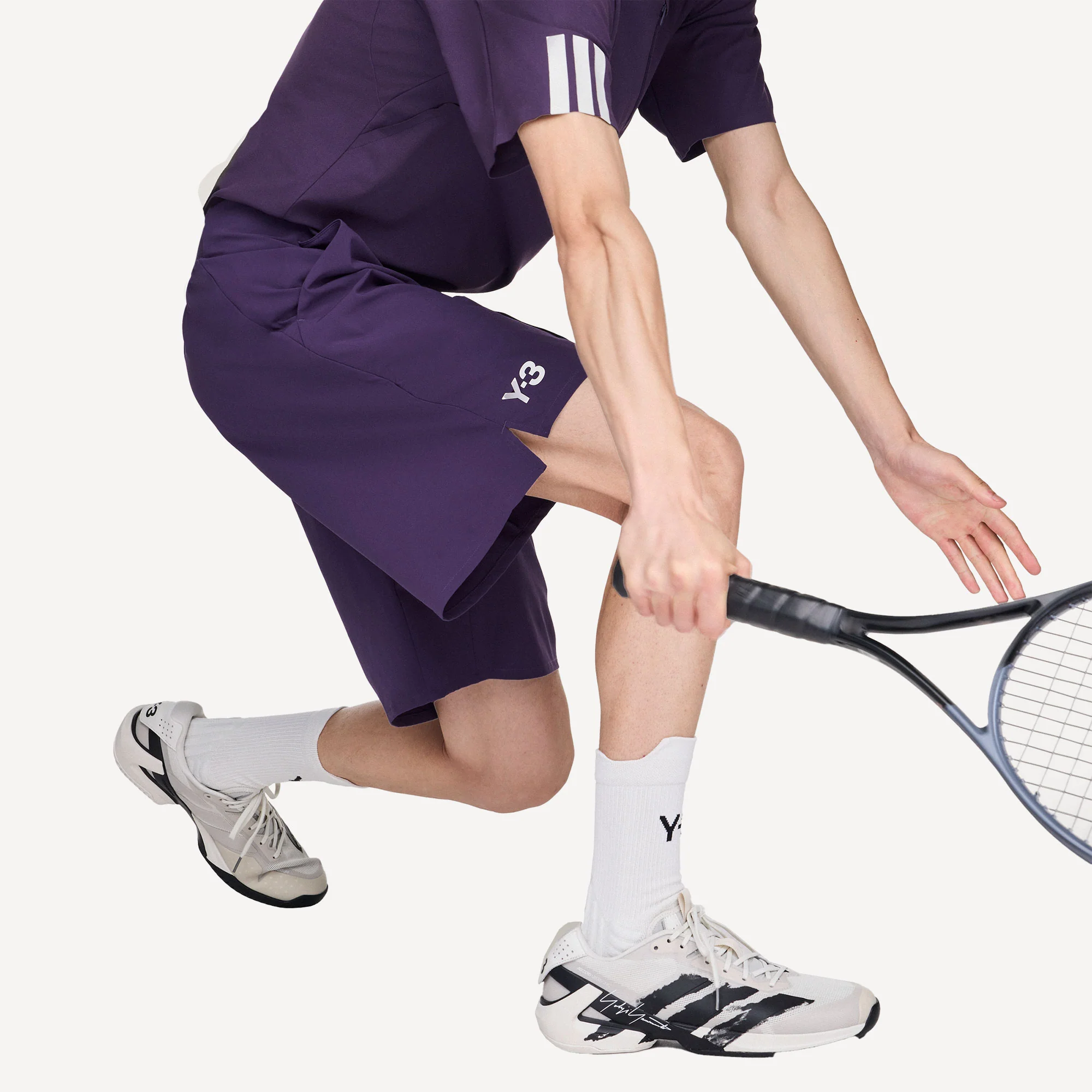 adidas Y-3 Pro US Open Men's Ergo 9-Inch Tennis Shorts - Image 5