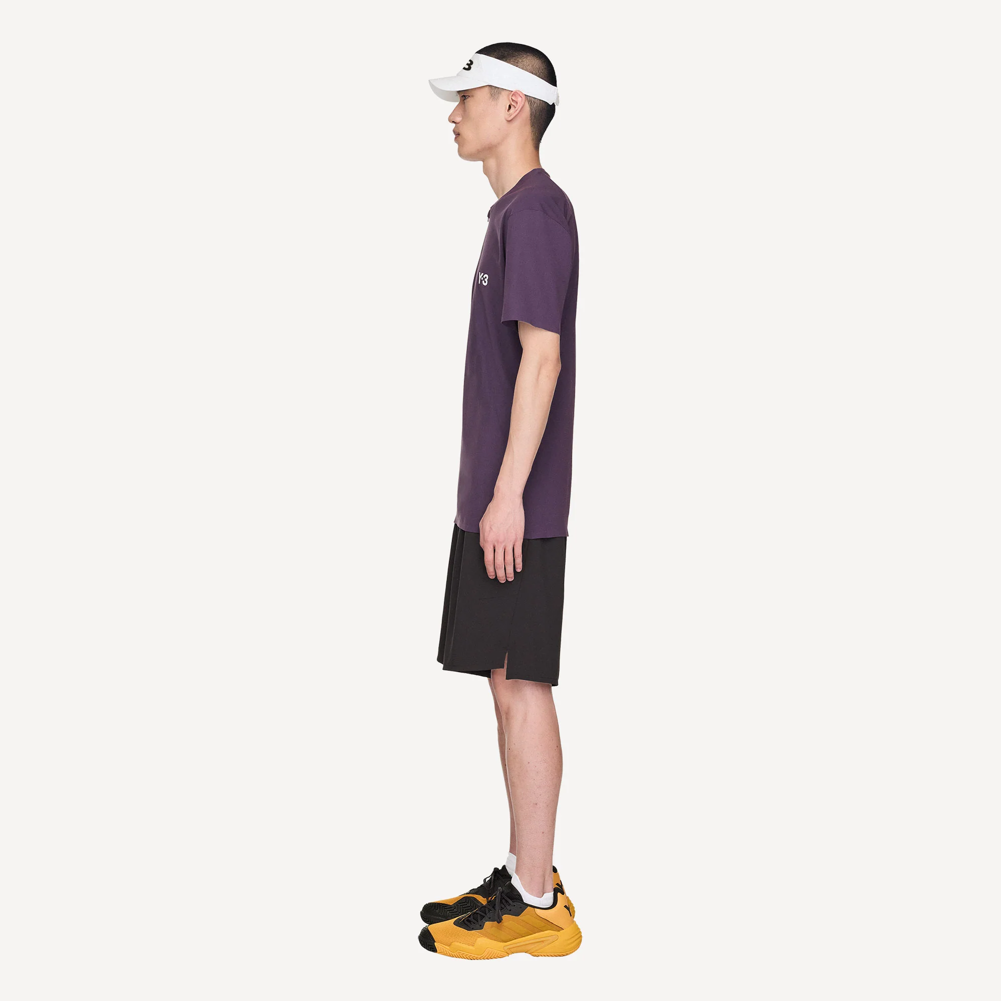 adidas Y-3 Pro US Open Men's Freelift Zip Tennis Shirt - Image 3