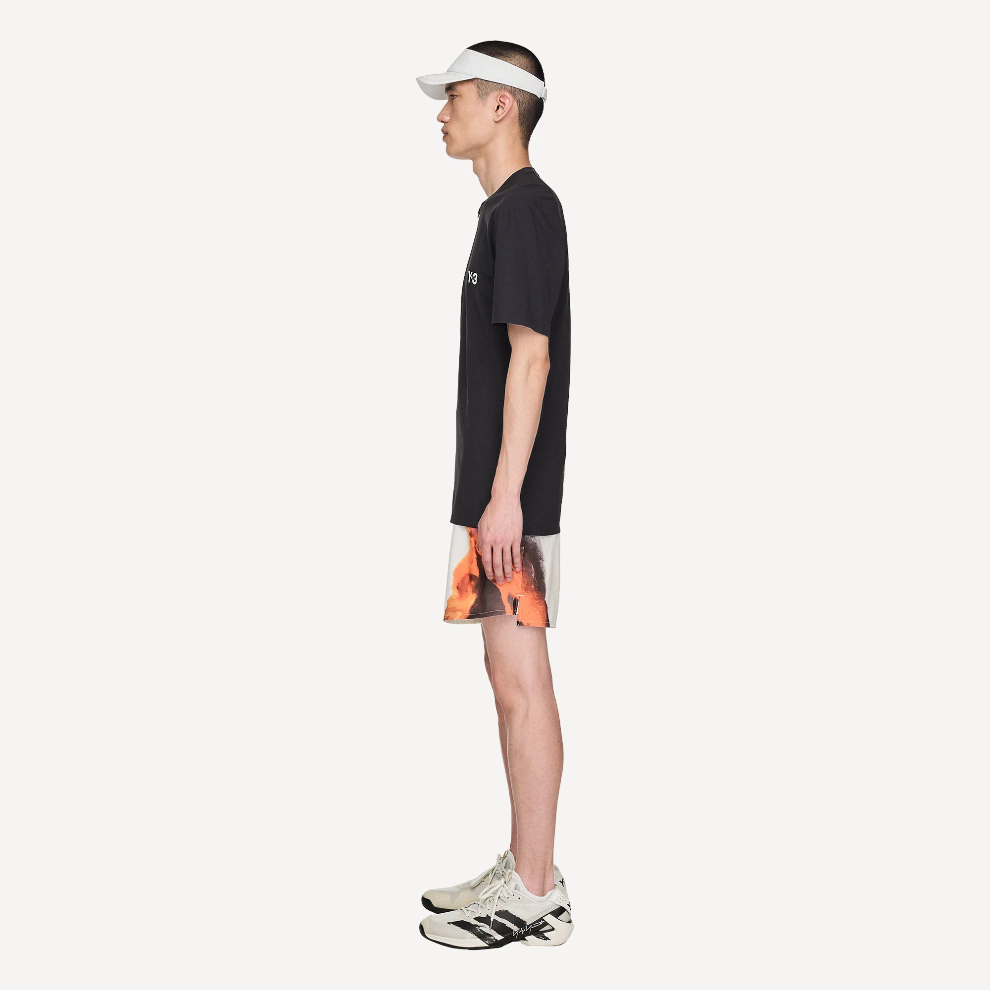 adidas Y-3 Pro US Open Men's Freelift Zip Tennis Shirt - Image 3