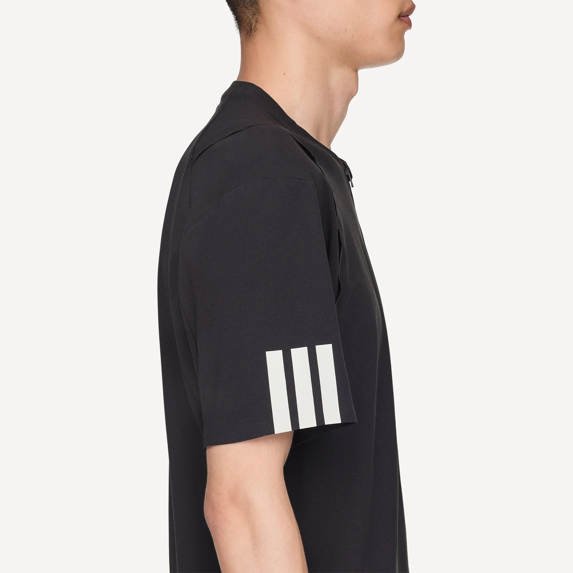 adidas Y-3 Pro US Open Men's Freelift Zip Tennis Shirt - Image 6