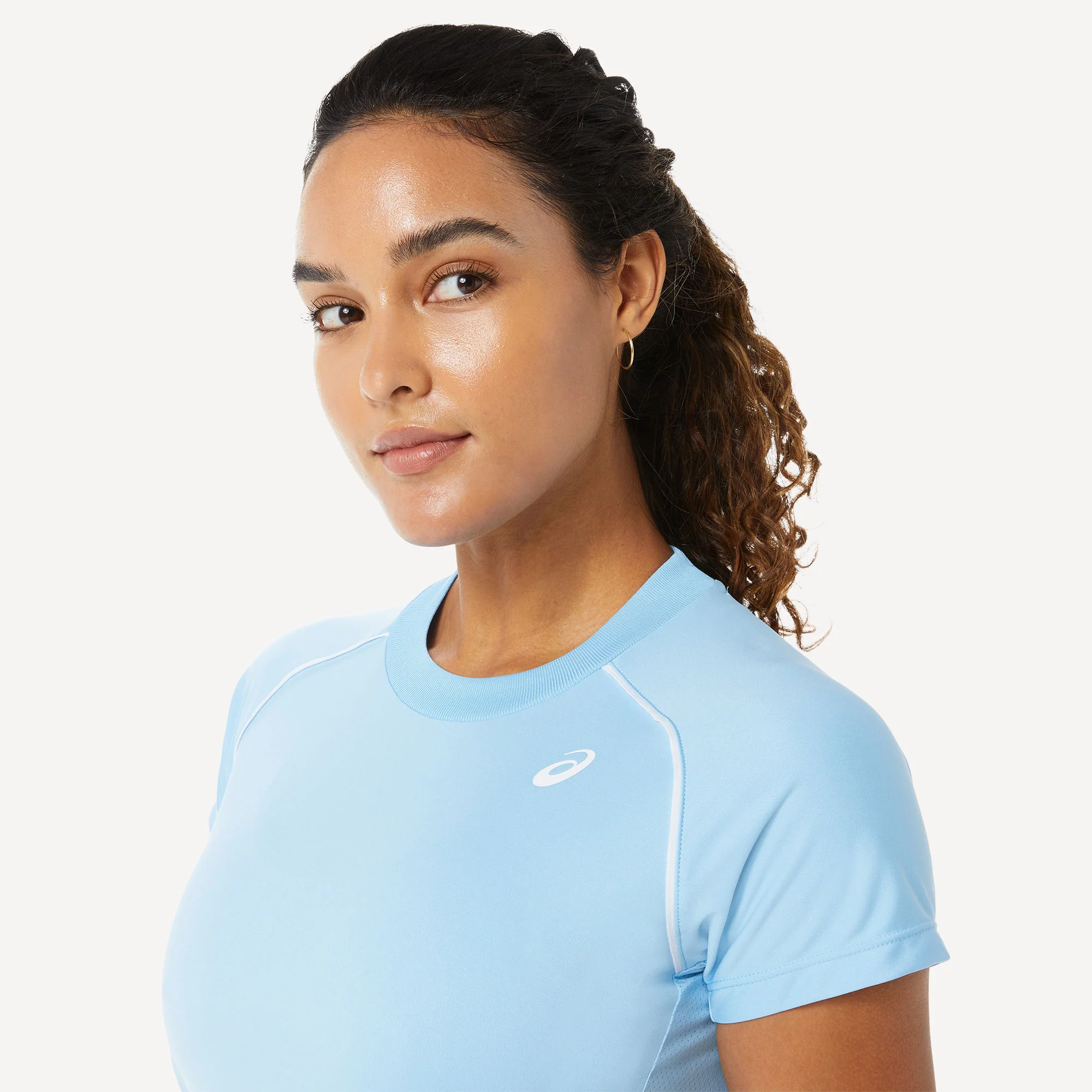 ASICS Court Women's Piping Tennis Shirt - Image 4