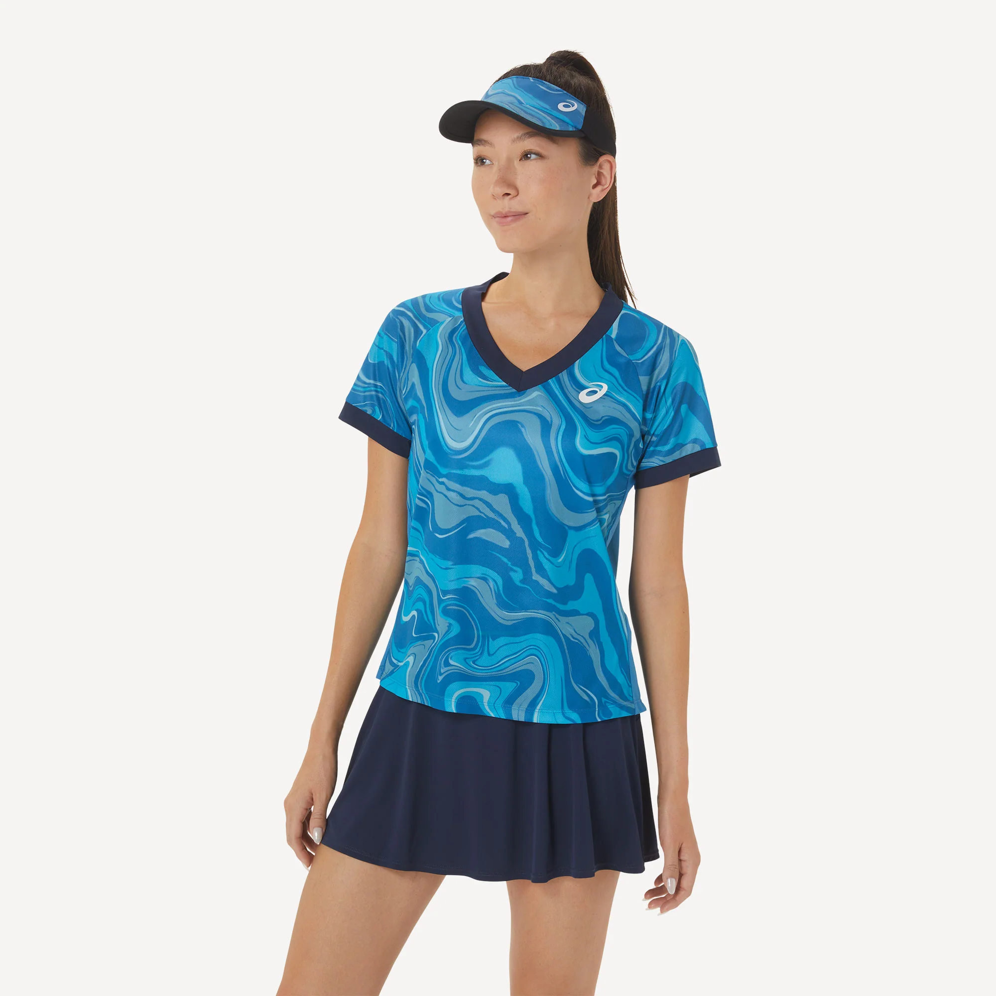 ASICS Match Women's Graphic Tennis Shirt - Image 3