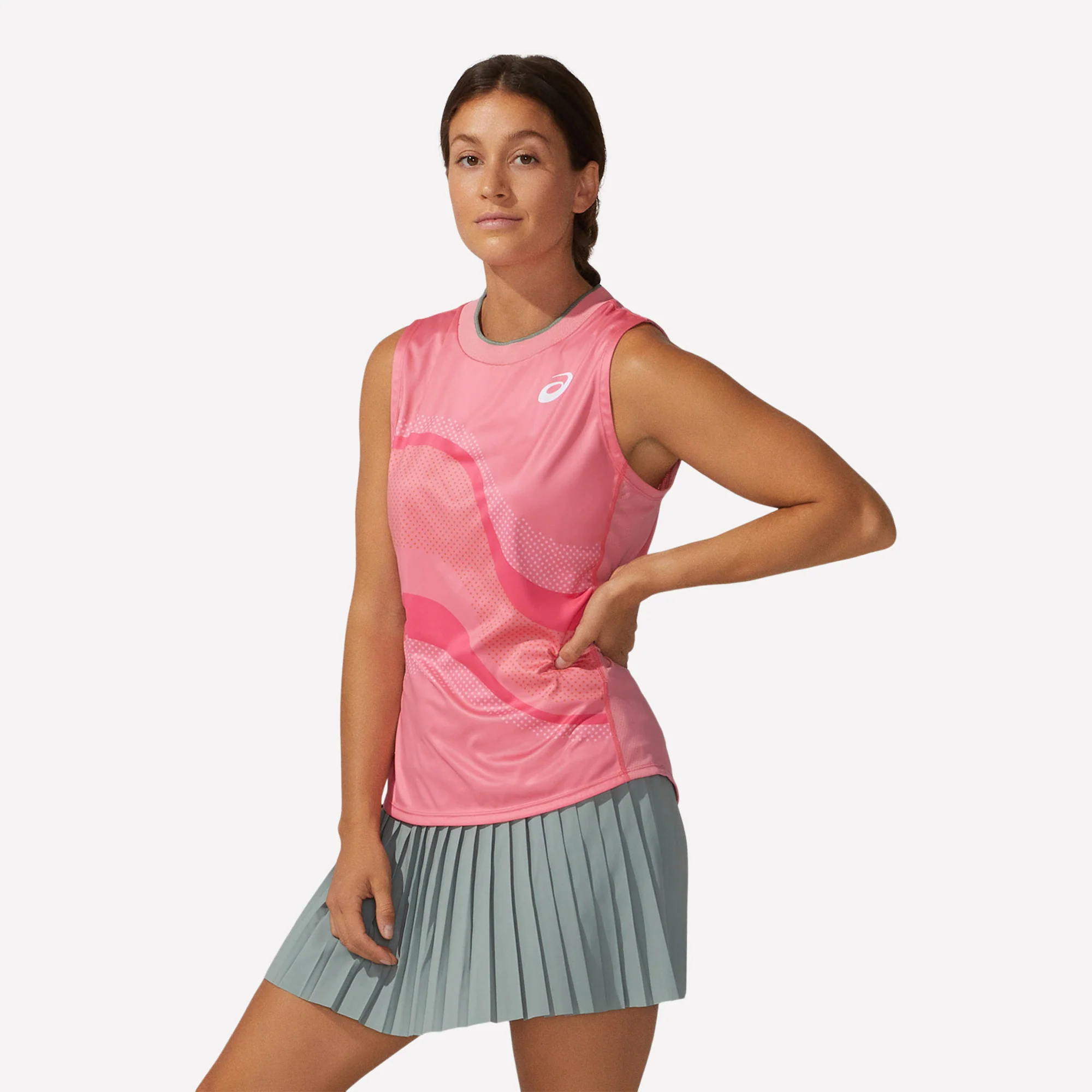 ASICS Match Women's Graphic Tennis Tank - Image 3