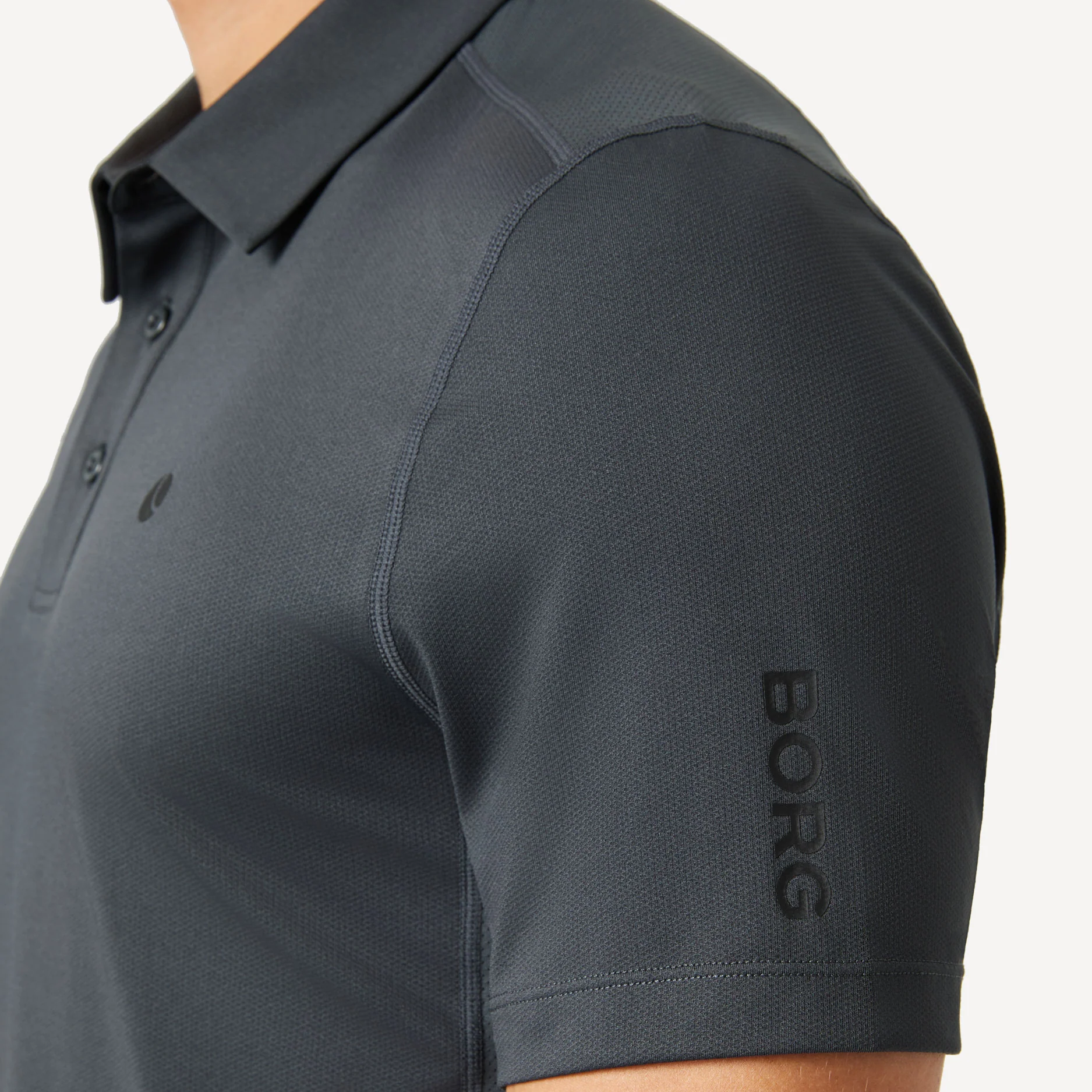 Björn Borg Ace Men's Mesh Panel Tennis Polo - Image 4
