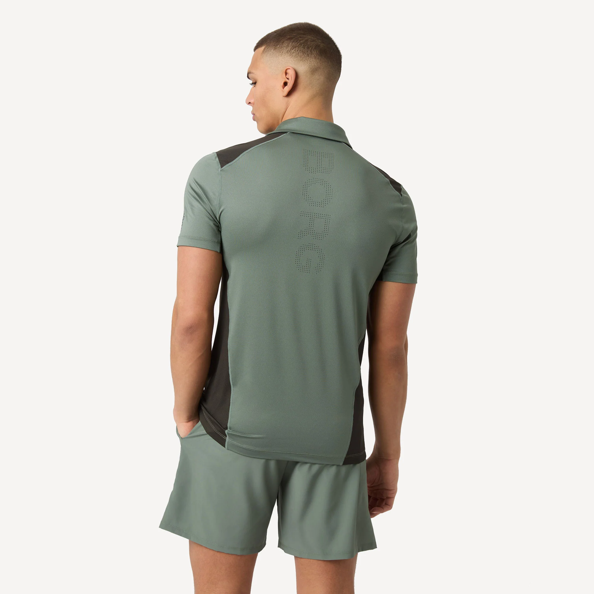 Björn Borg Ace Men's Mesh Panel Tennis Polo - Image 2