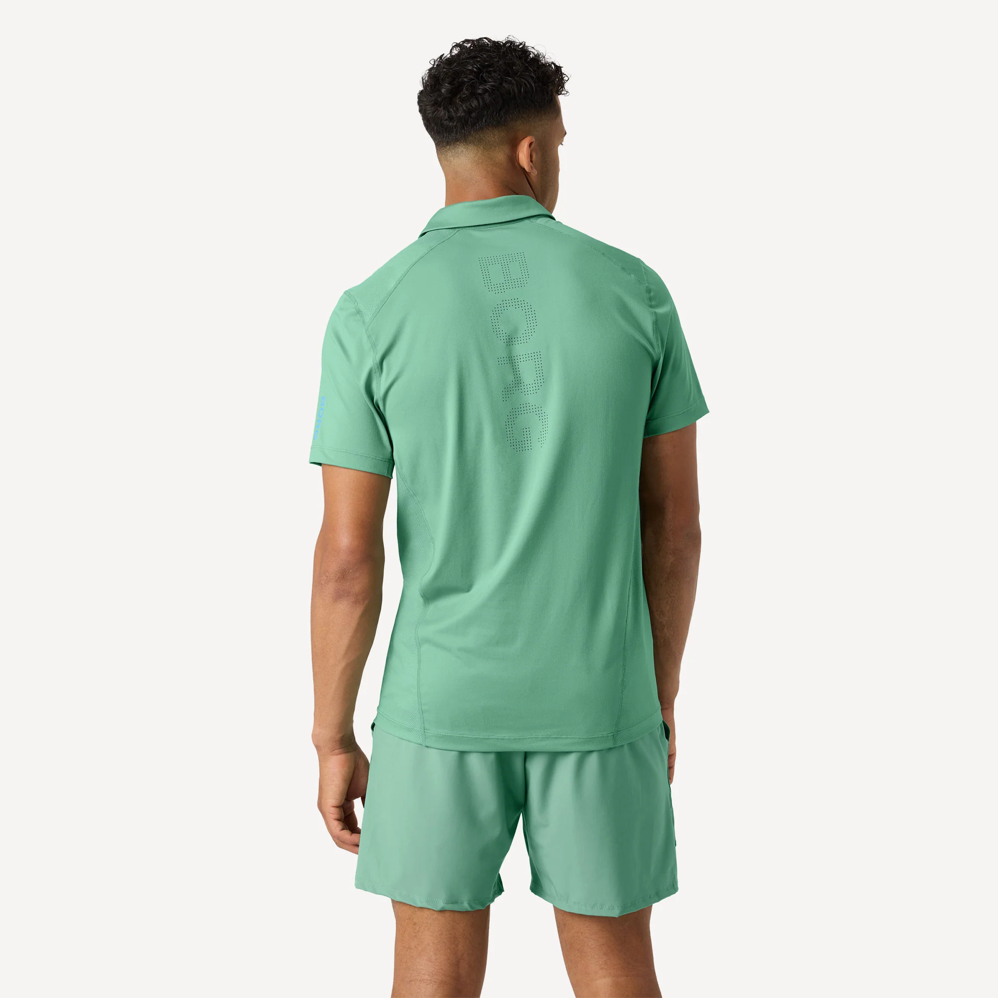 Björn Borg Ace Men's Mesh Panel Tennis Polo - Image 2