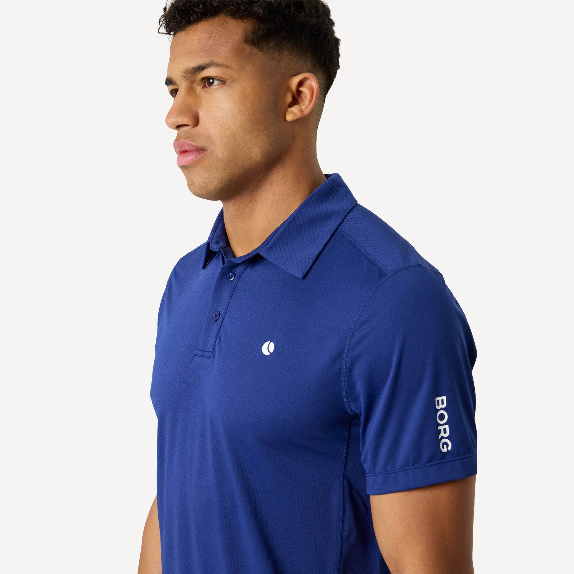 Björn Borg Ace Men's Mesh Panel Tennis Polo - Image 5