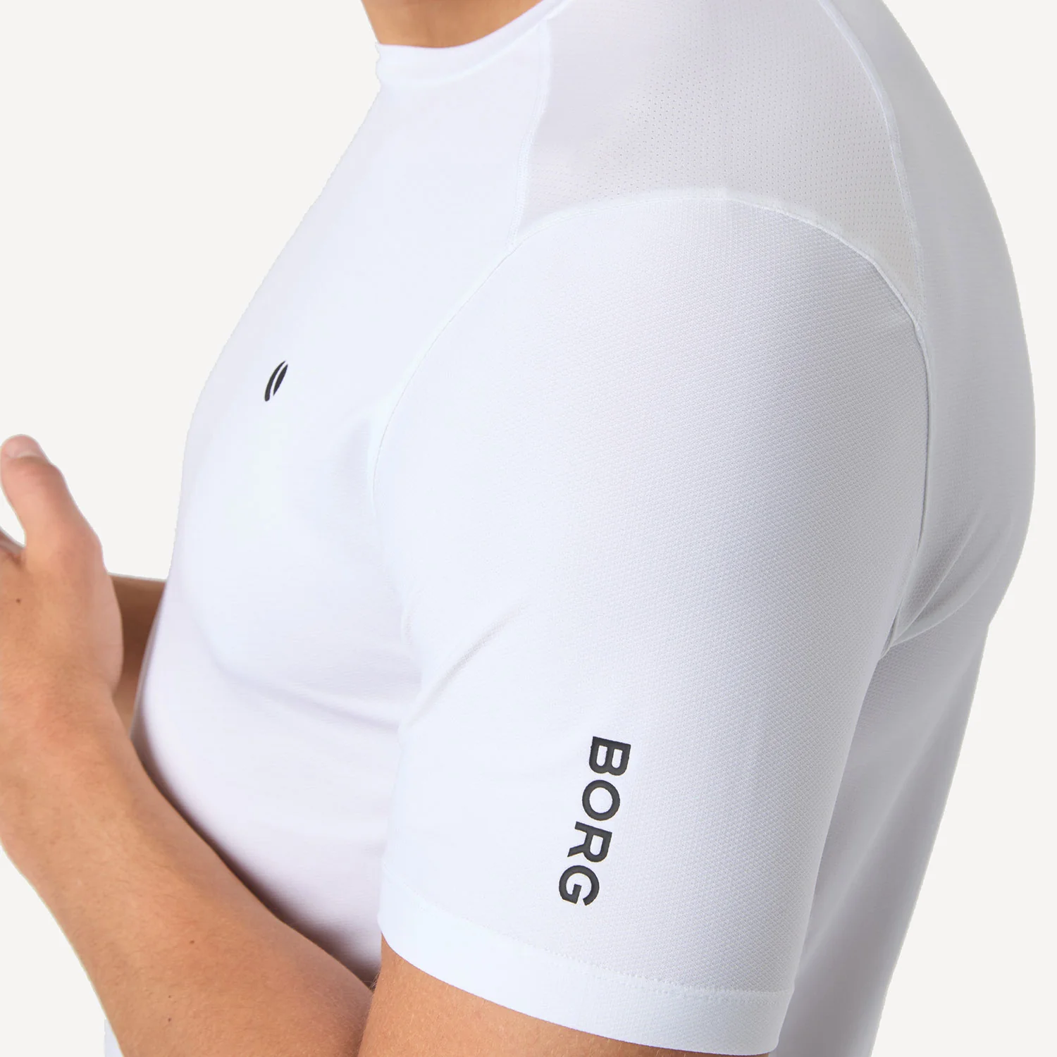 Björn Borg Ace Men's Mesh Panel Tennis Shirt - Image 5