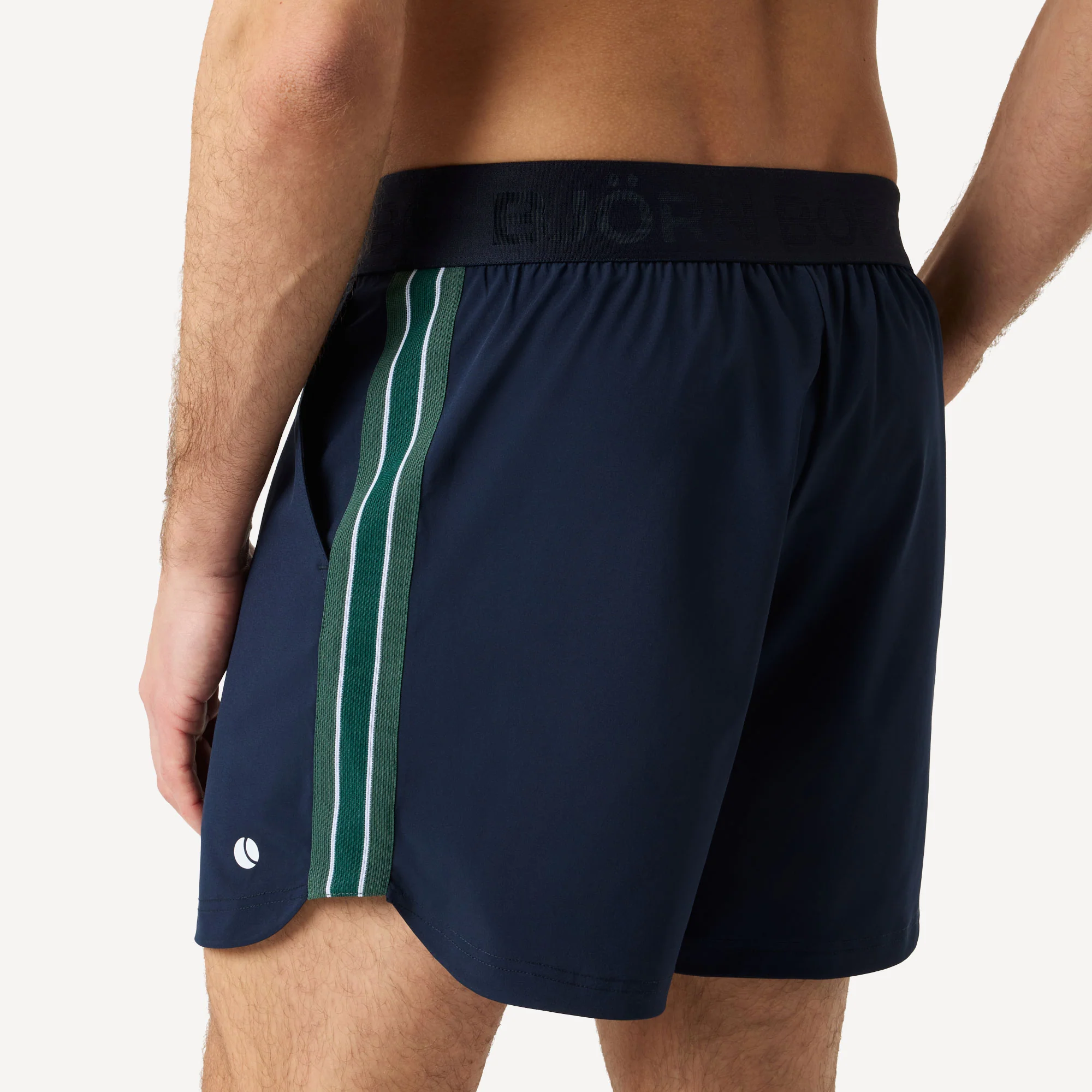 Björn Borg Ace Men's Retro 6-Inch Tennis Shorts - Image 2