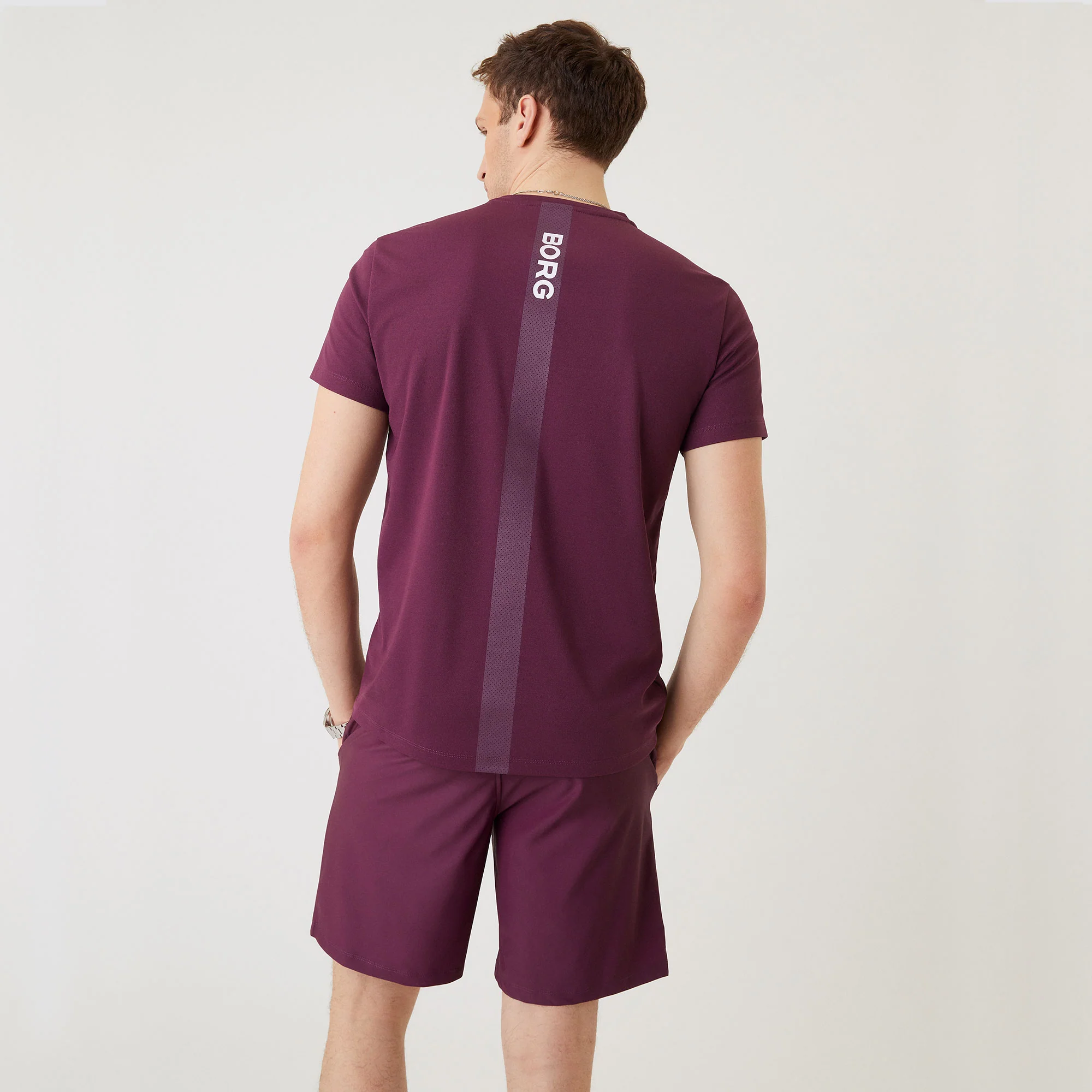 Björn Borg Ace Men's Stripe Tennis Shirt - Image 2