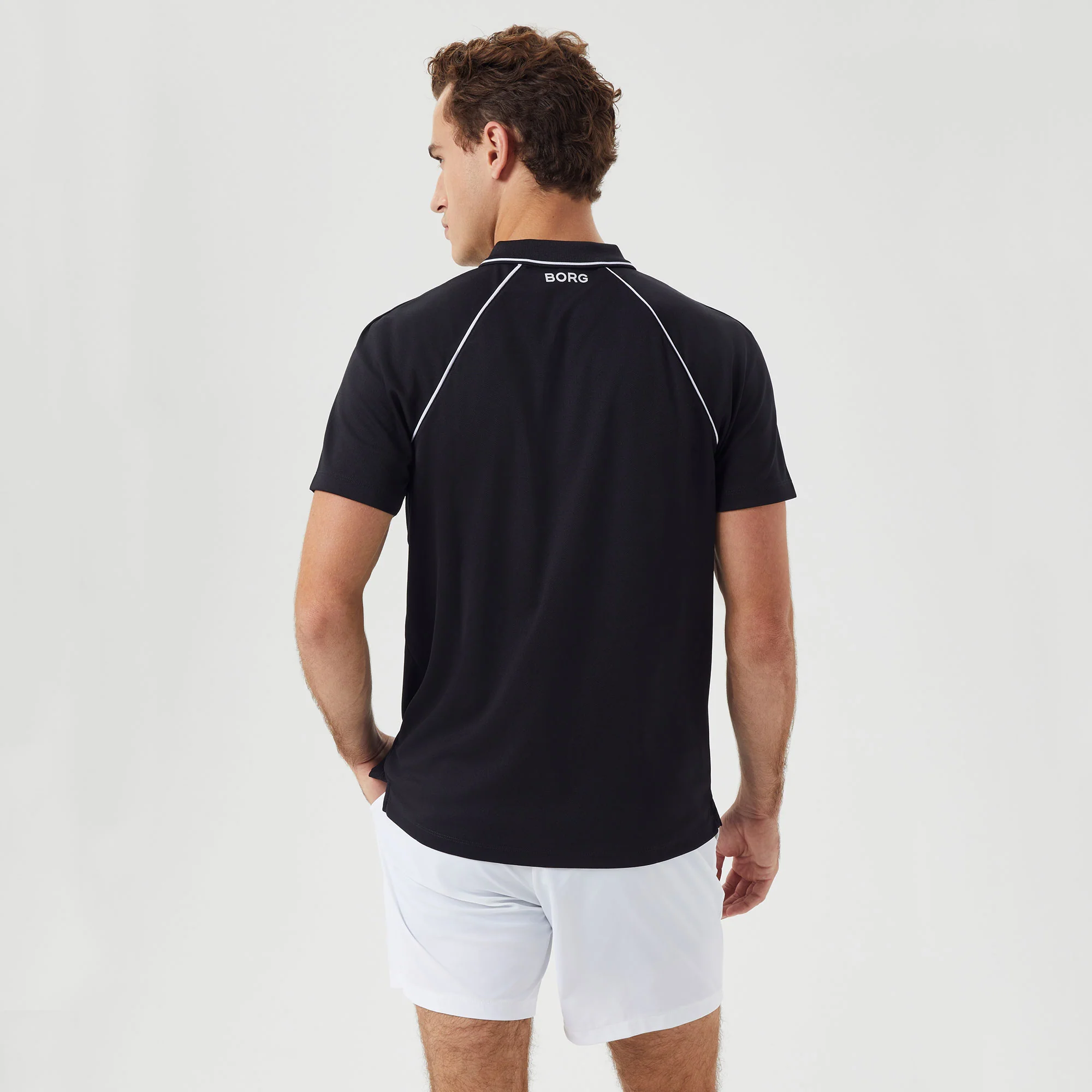 Björn Borg Ace Racquet Men's Tennis Polo - Image 2