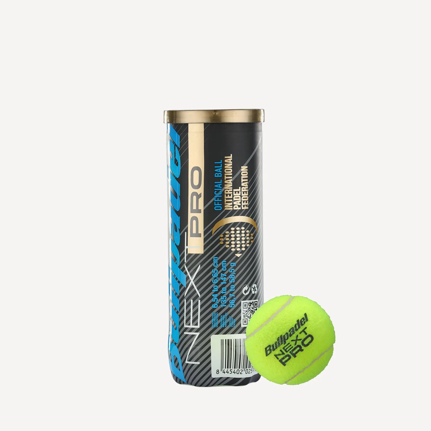 Bullpadel Next Pro 3 Padel Balls - Image 3