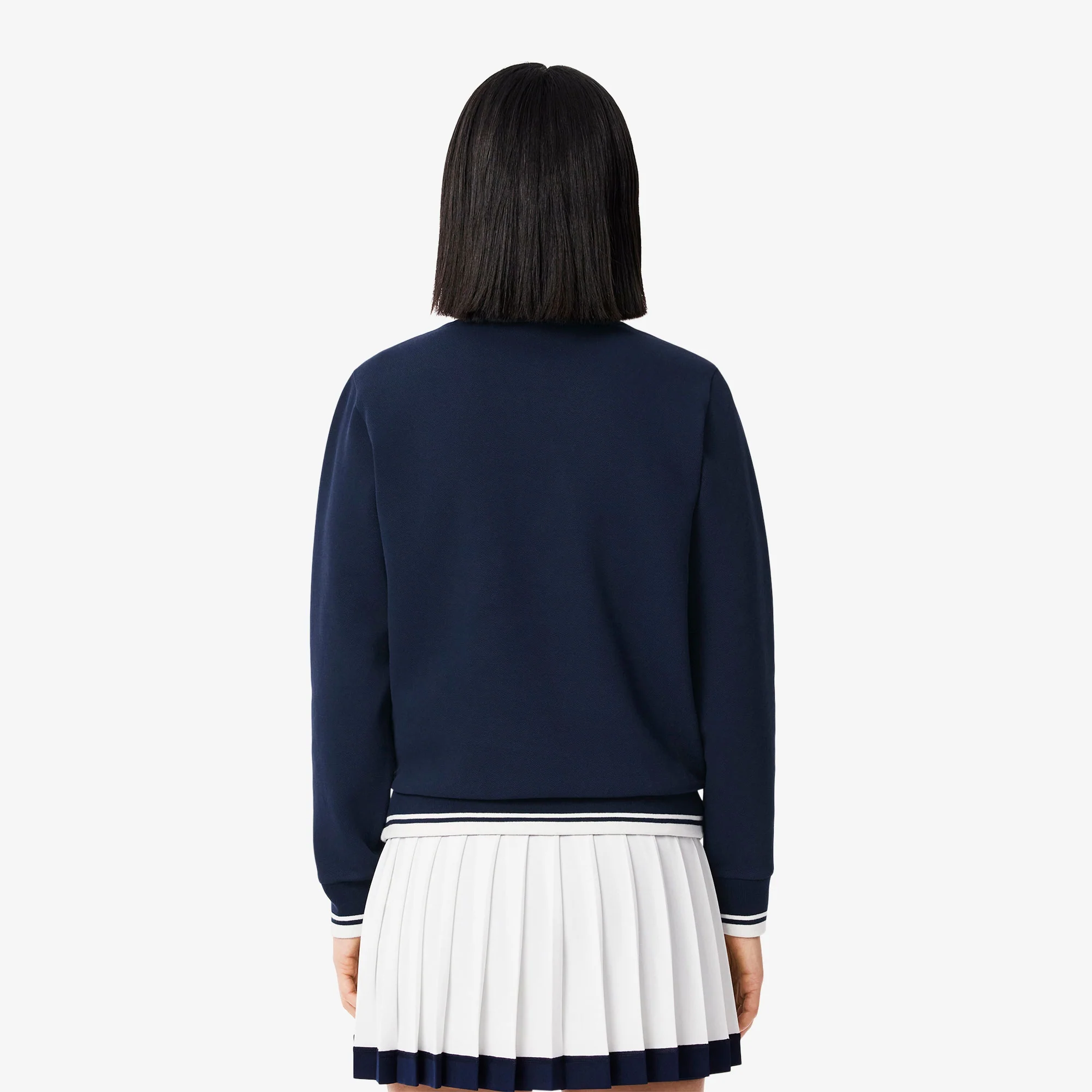 Lacoste Heritage Women's Quarter Zip Tennis Top - Image 2