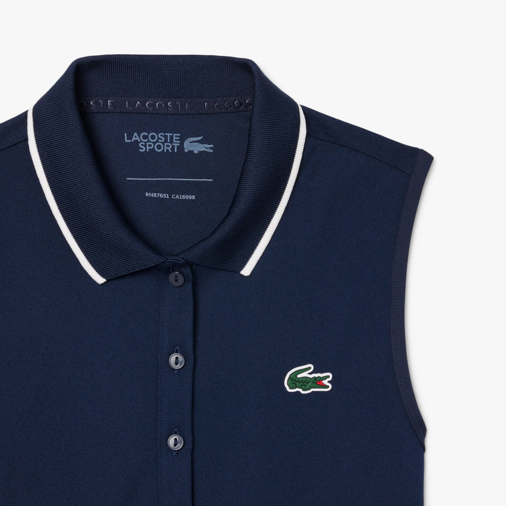 Lacoste Heritage Women's Ultra Dry Tennis Dress - Image 6