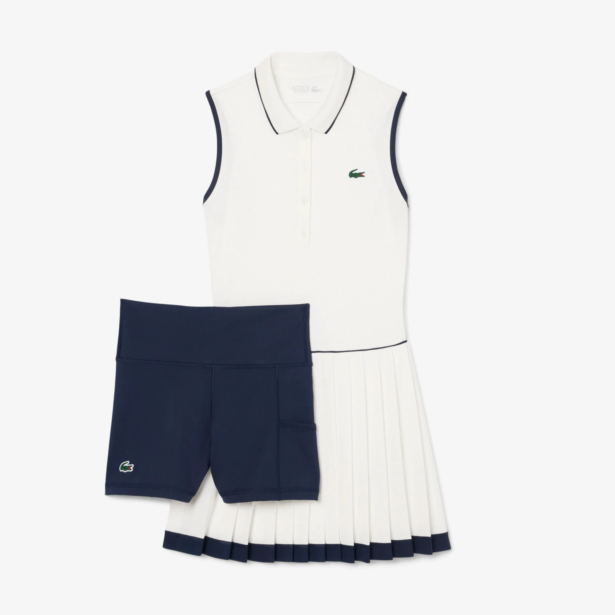 Lacoste Heritage Women's Ultra Dry Tennis Dress - Image 7