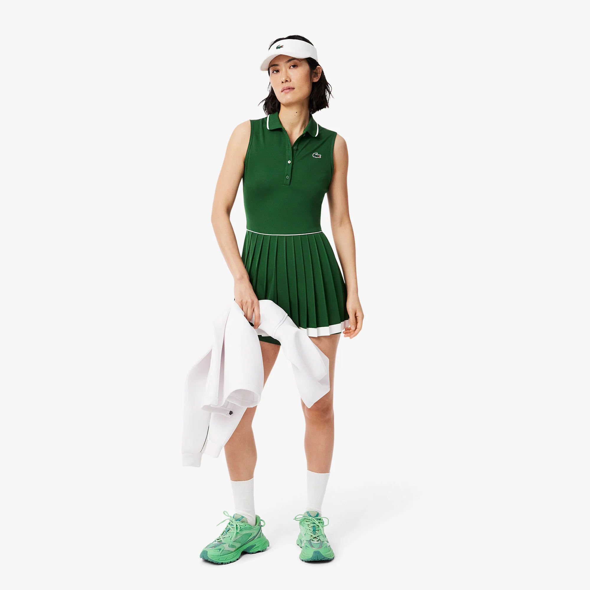 Lacoste Heritage Women's Ultra Dry Tennis Dress - Image 4