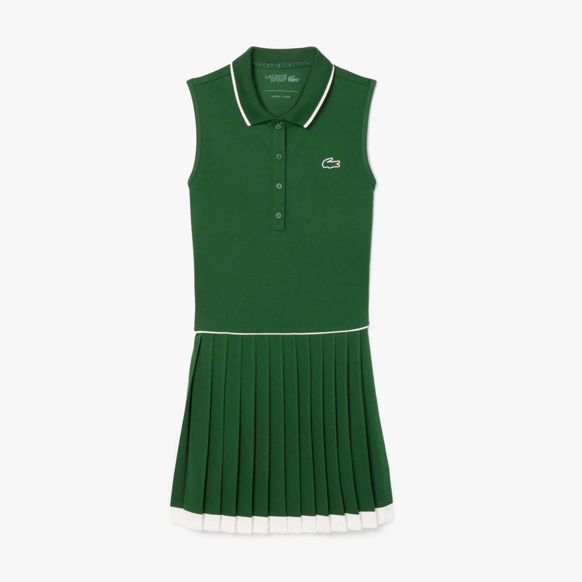 Lacoste Heritage Women's Ultra Dry Tennis Dress - Image 5