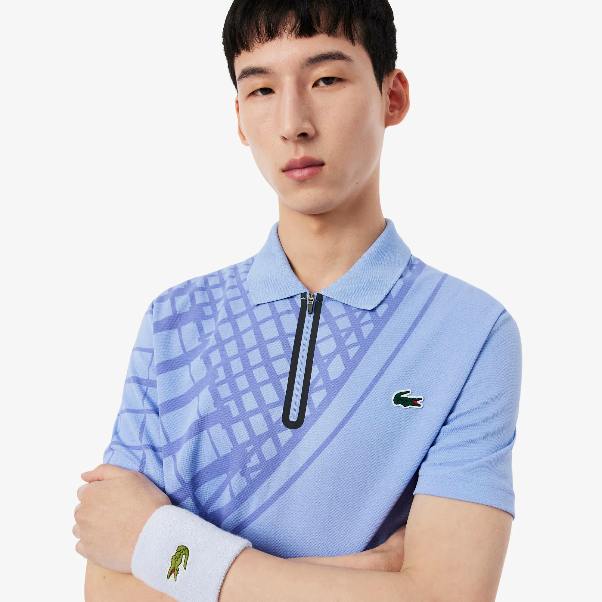 Lacoste Players Men's Ultra Dry Pique Tennis Polo - Image 3