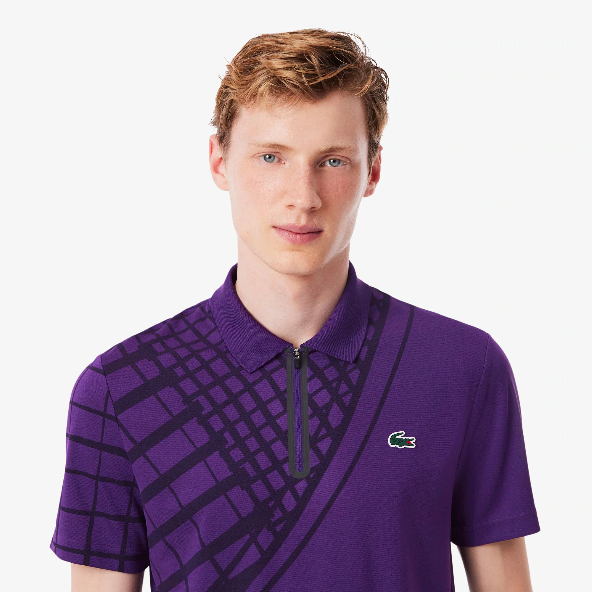 Lacoste Players Men's Ultra Dry Pique Tennis Polo - Image 3
