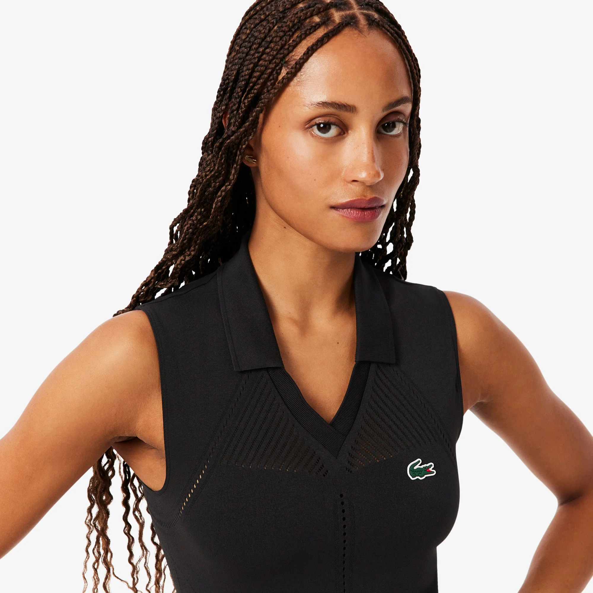 Lacoste Players Women's Ultra Dry Seamless Tennis Tank Top - Image 4