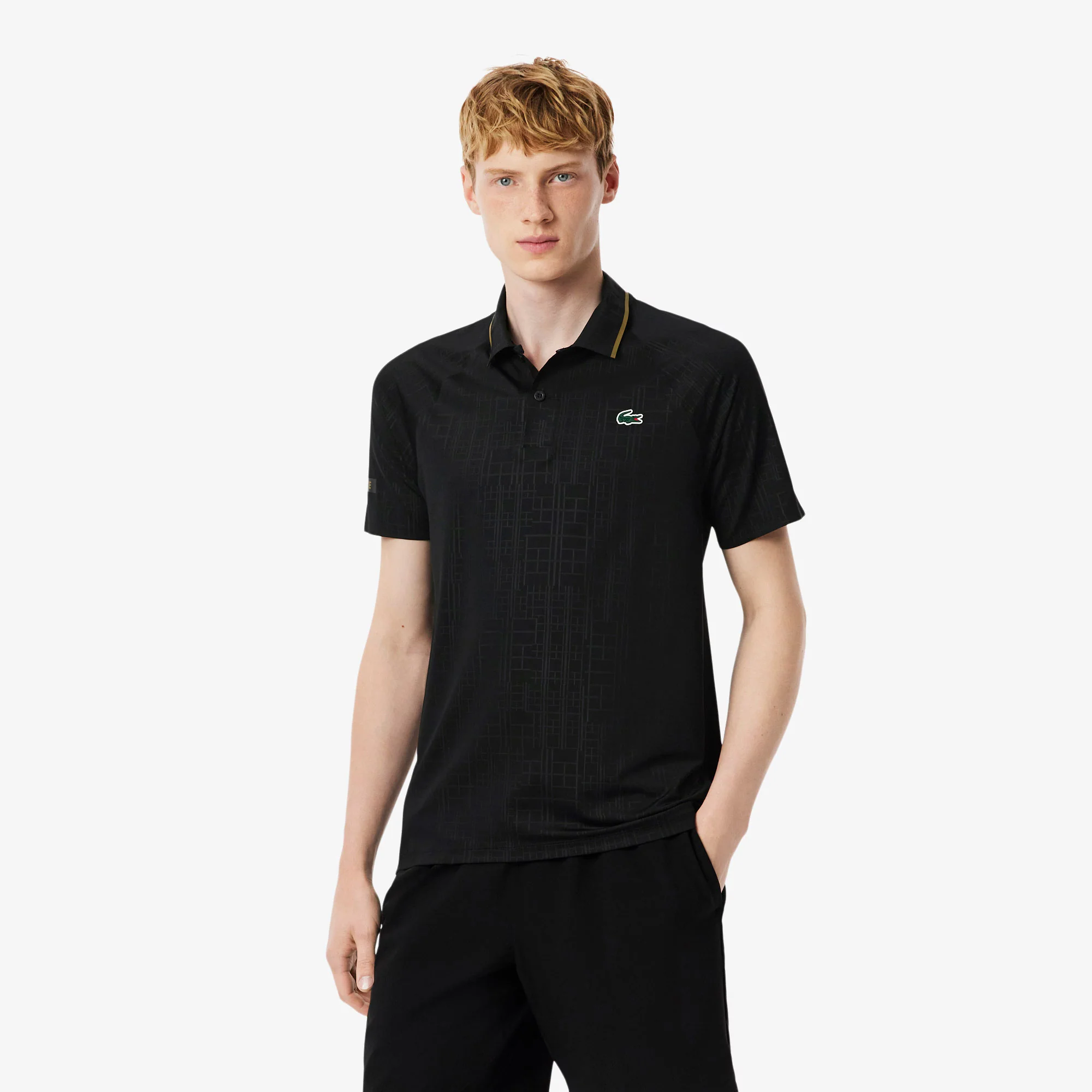 Lacoste x Novak Djokovic Men's On-Court Seamless Tennis Polo